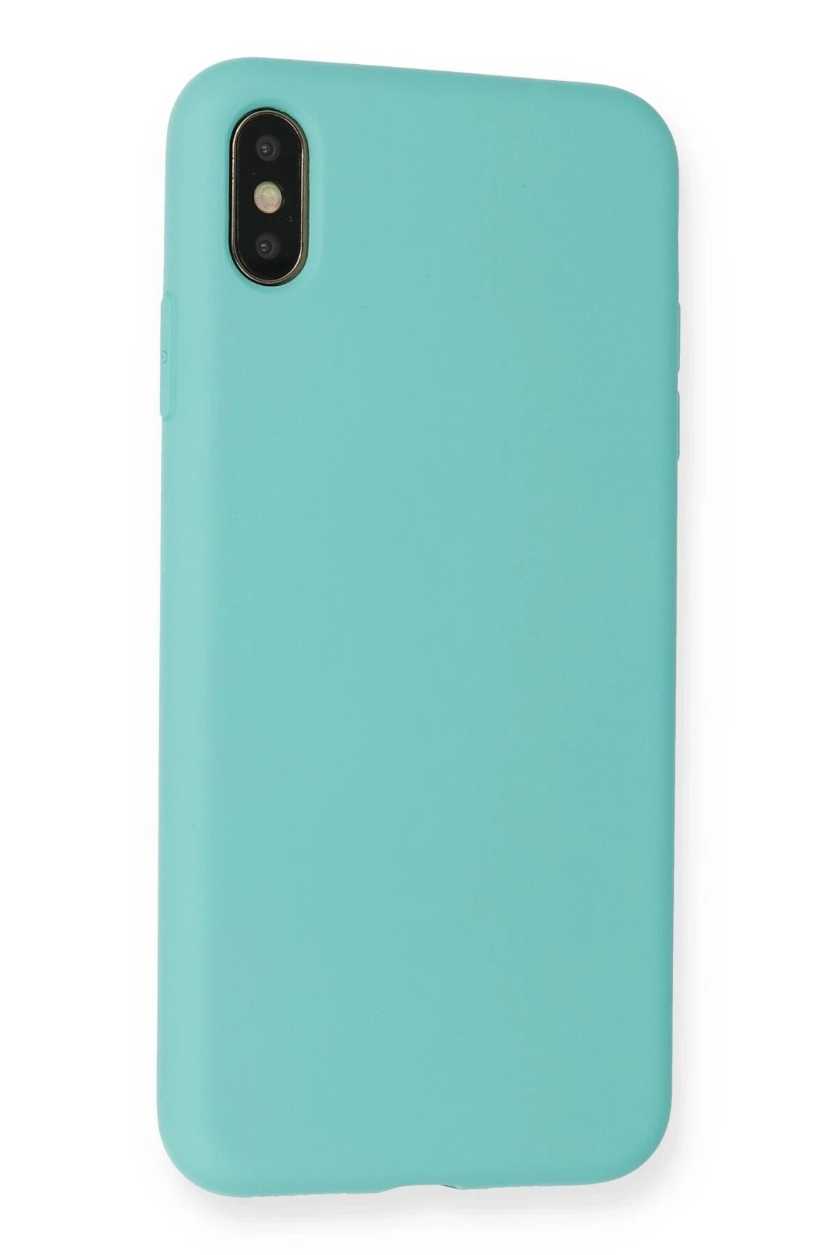 Newface iPhone XS Max Kılıf Nano içi Kadife Silikon uaz