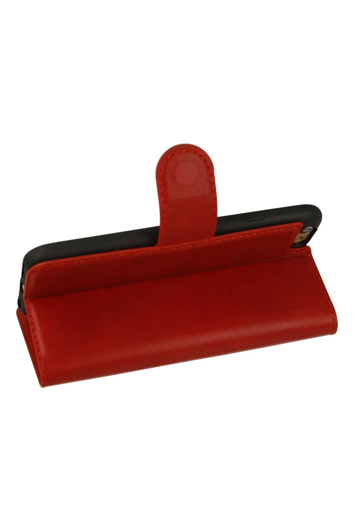 Newface iPhone 6 Kılıf Trend S Plus Kapaklı Kılıf - Kırmızı