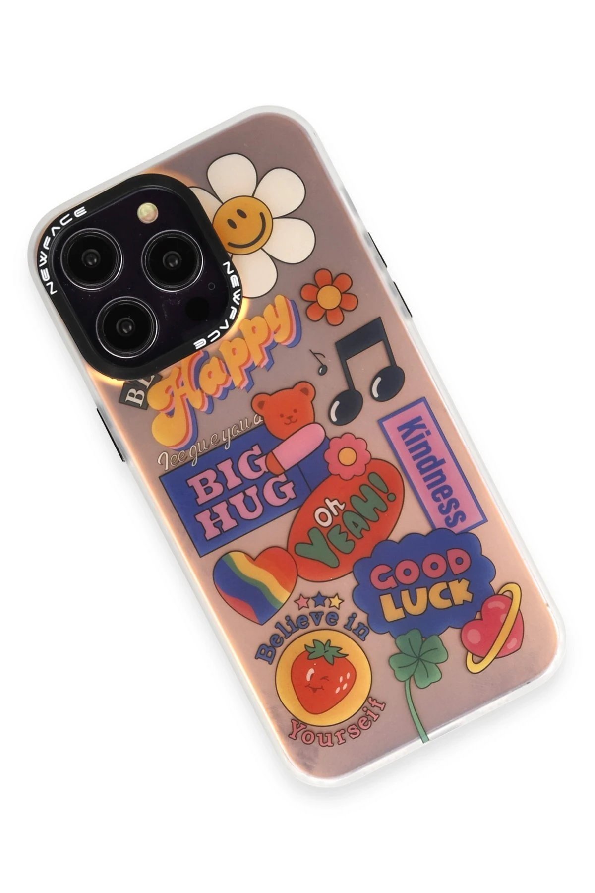 Newface iPhone 14 Pro Kılıf Estoril Desenli Kapak - Estoril - 15