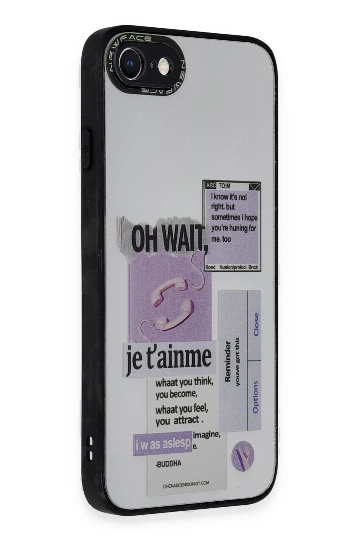 Newface iPhone 7 Kılıf Mirror Desenli Kapak - Mirror - 4