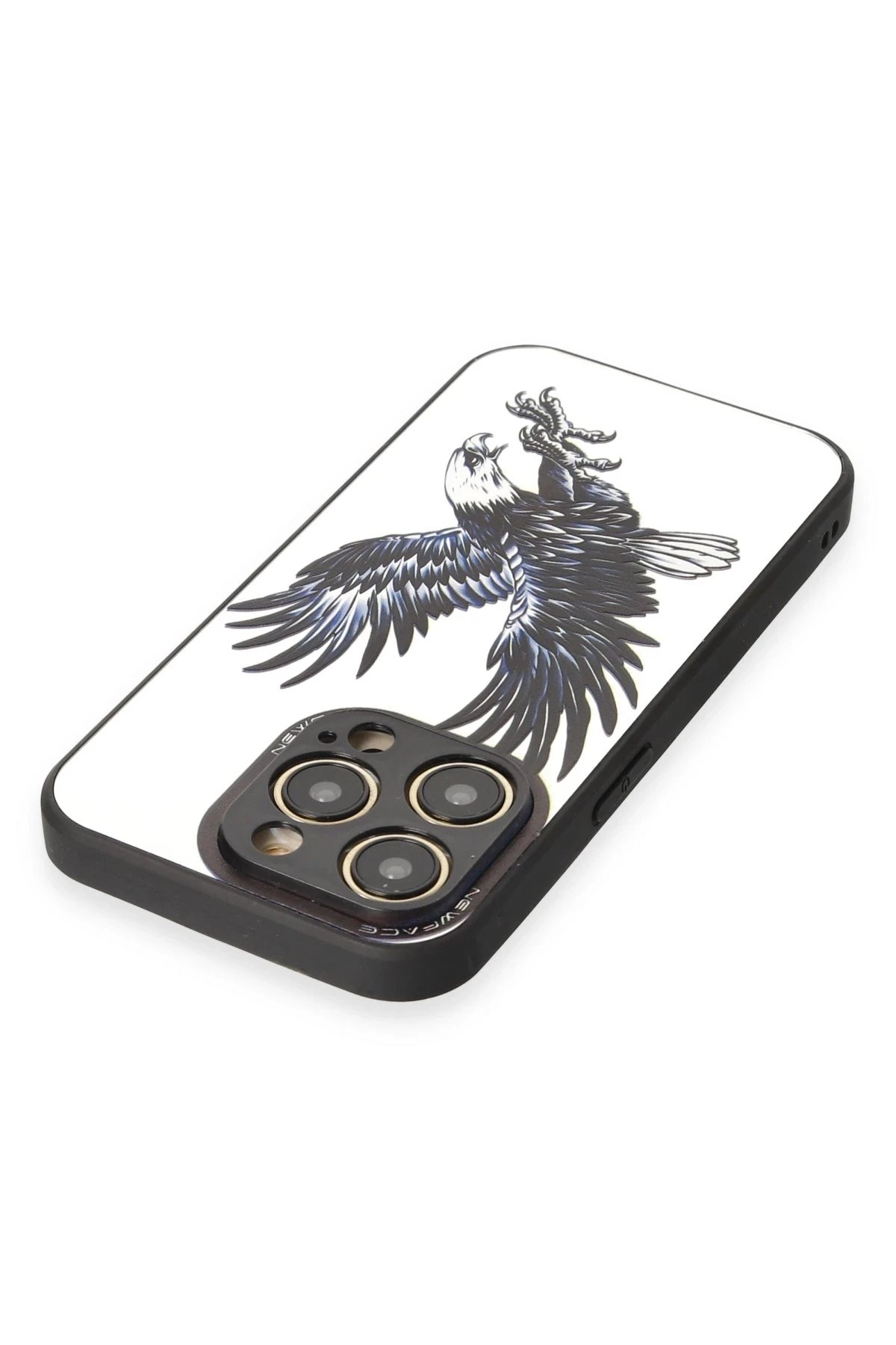 Newface iPhone 12 Pro Max Kılıf Mirror Desenli Kapak - Mirror - 1