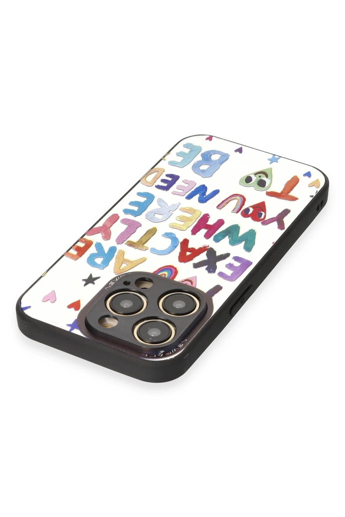 Newface iPhone 12 Pro Max Kılıf Mirror Desenli Kapak - Mirror - 10