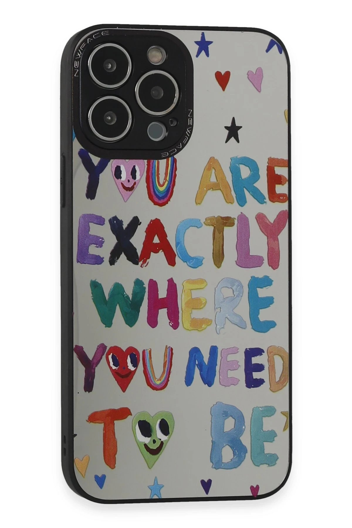 Newface iPhone 14 Pro Kılıf Mirror Desenli Kapak - Mirror - 10