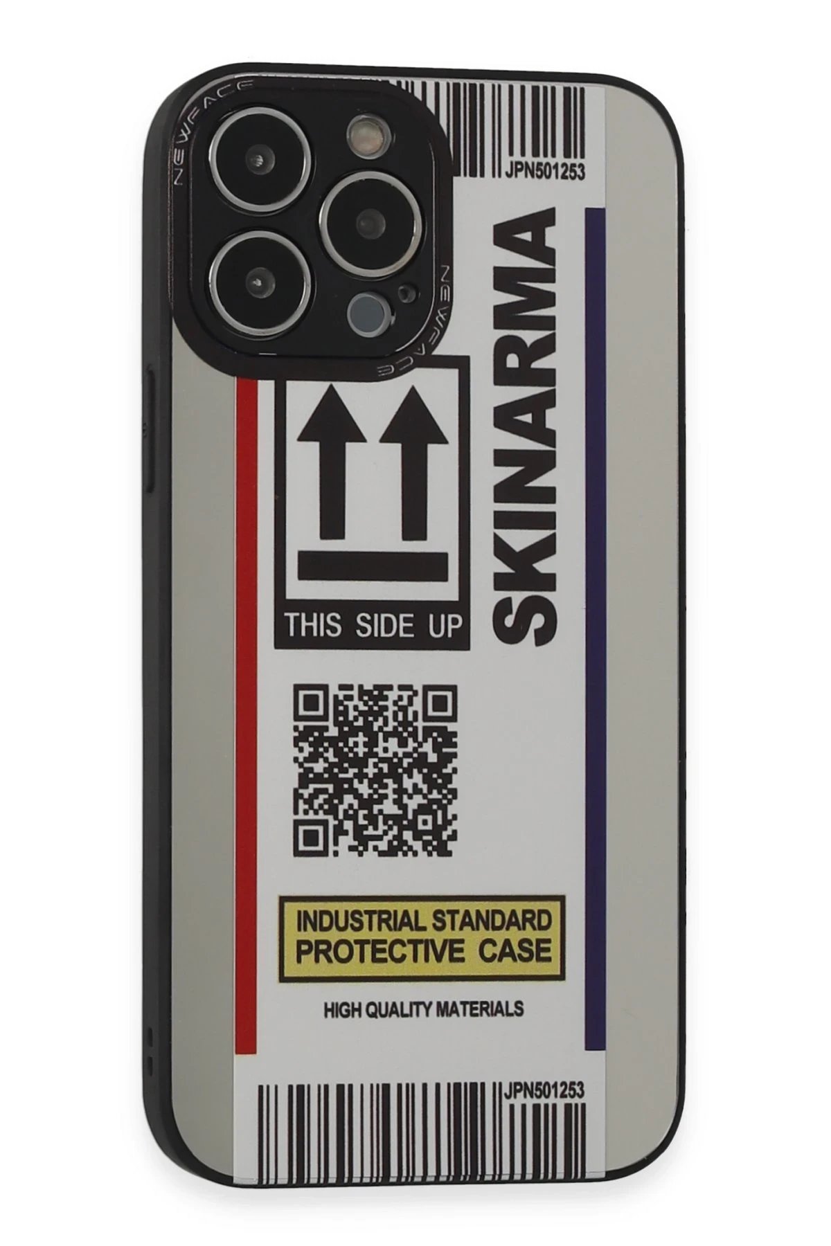 Newface iPhone 14 Pro Max Kılıf Mirror Desenli Kapak - Mirror - 7