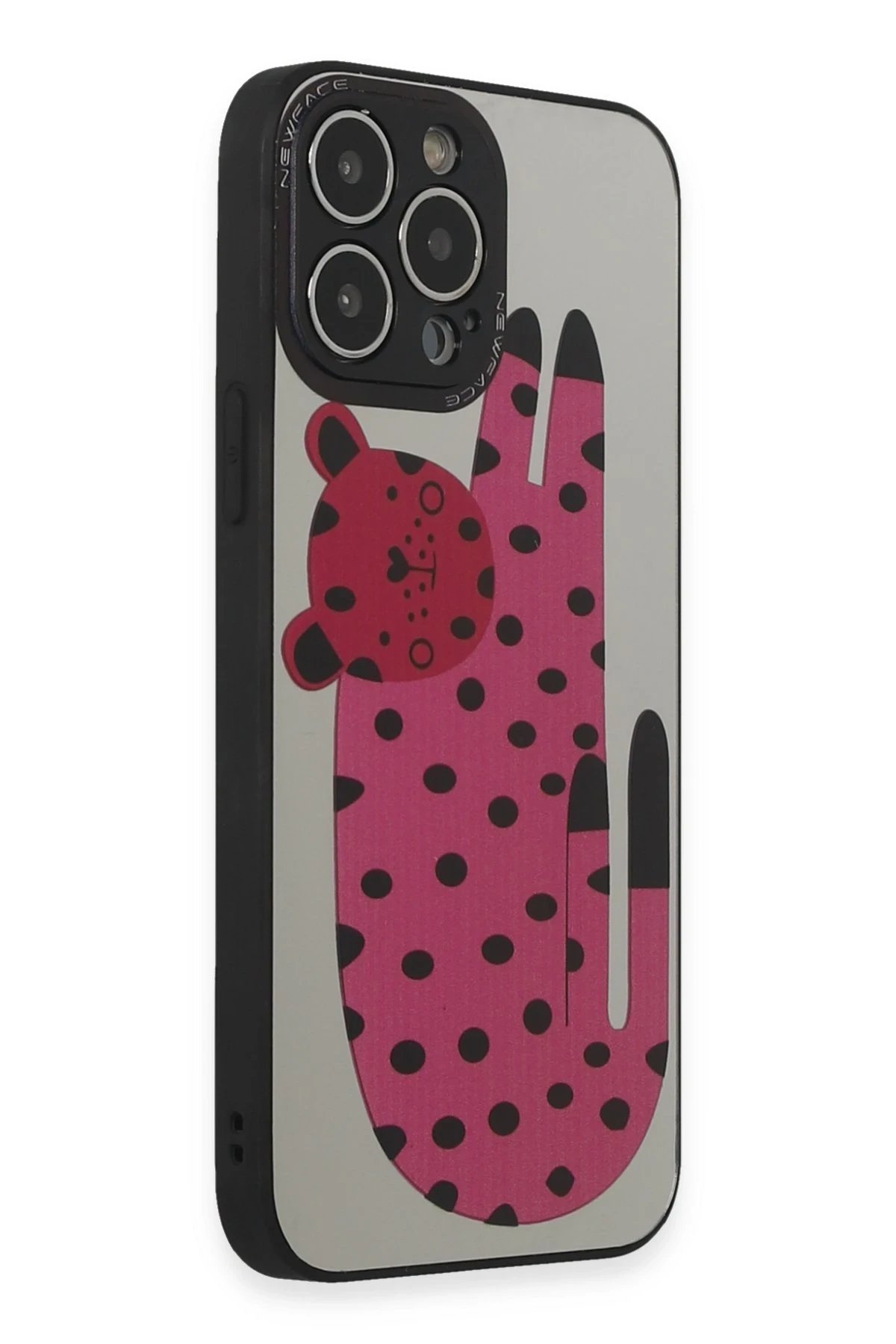 Newface iPhone 14 Pro Max Kılıf Mirror Desenli Kapak - Mirror - 12