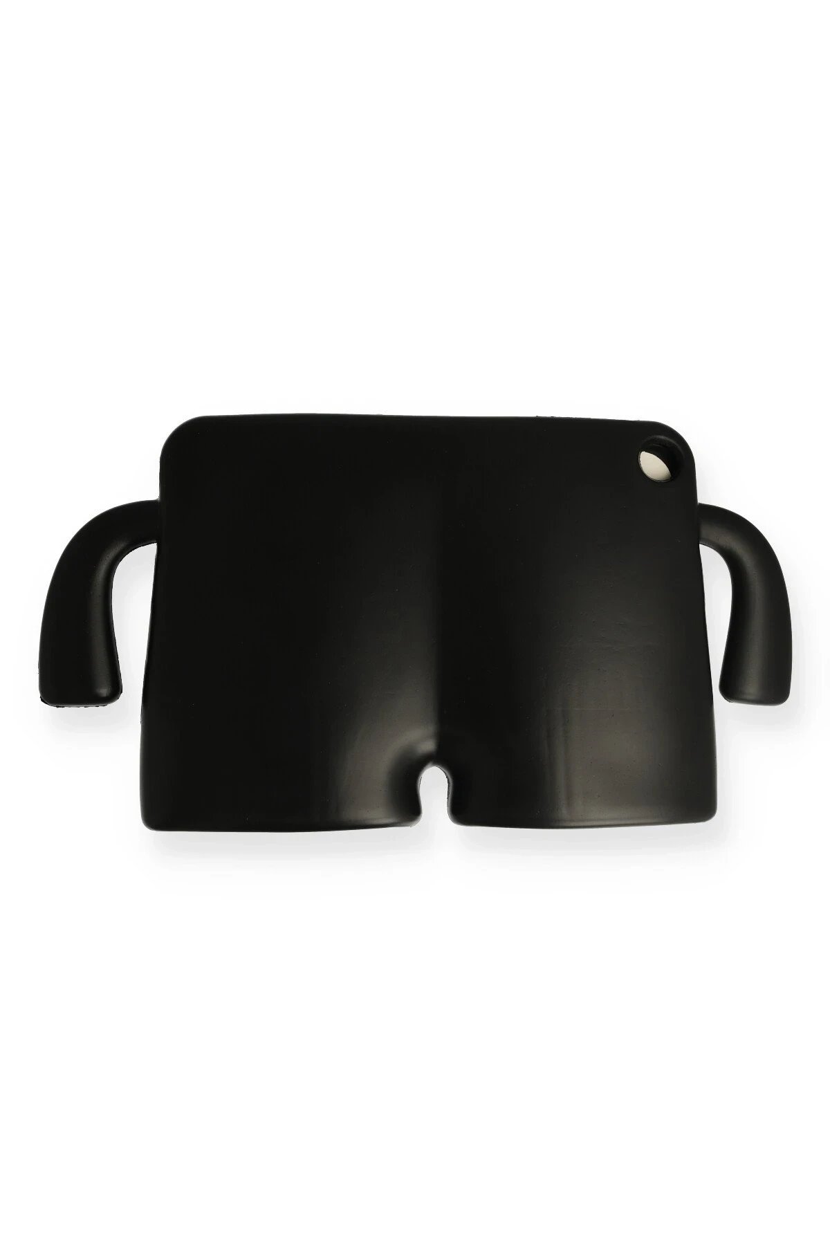 Newface iPad 5 Air 9.7 Kılıf Karakter Tablet Silikon - Siyah