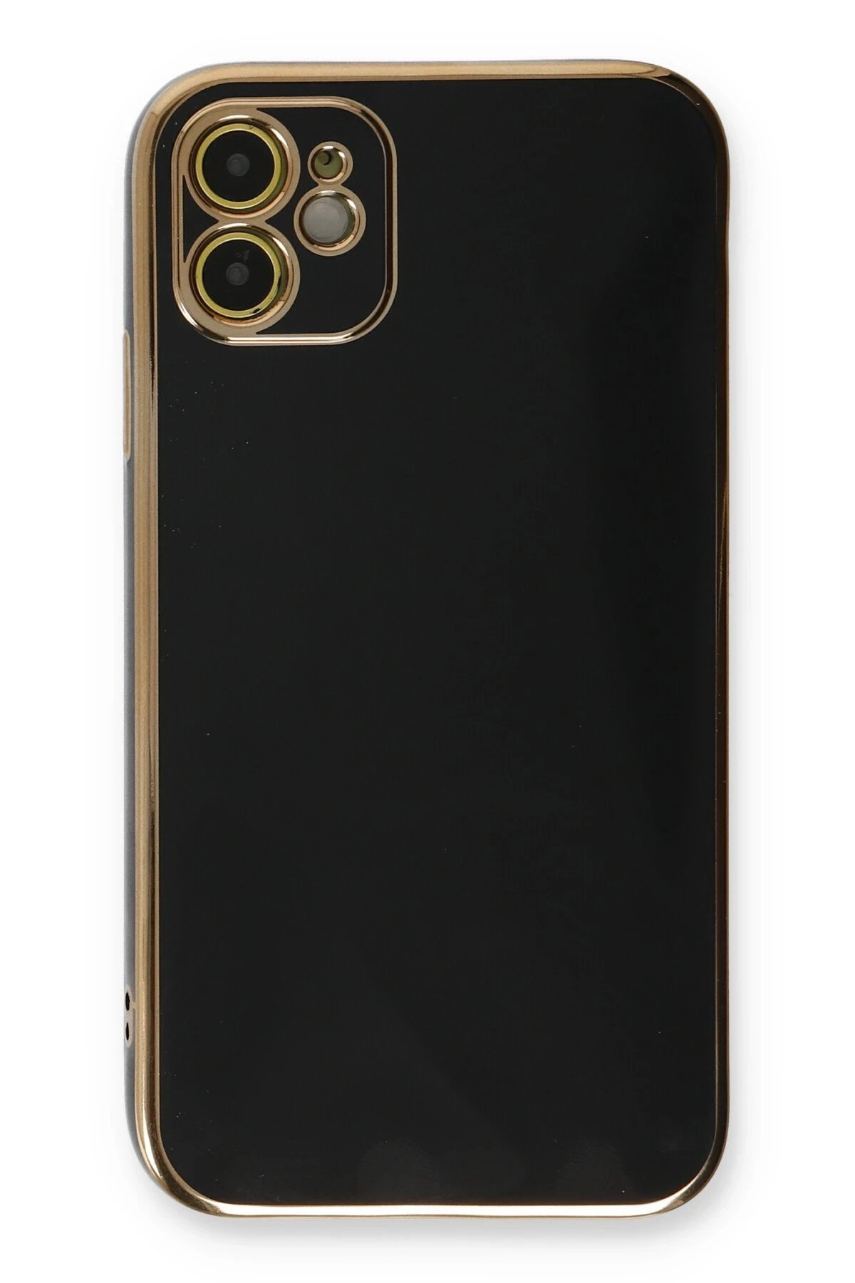 Newface iPhone 11 Kılıf Volet Silikon - Siyah