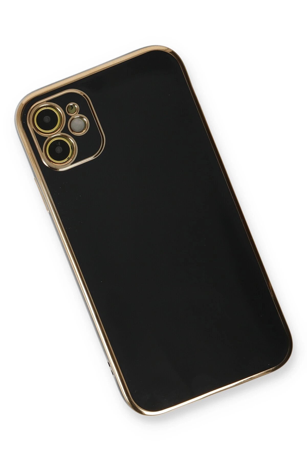 Newface iPhone 11 Kılıf Volet Silikon - Siyah