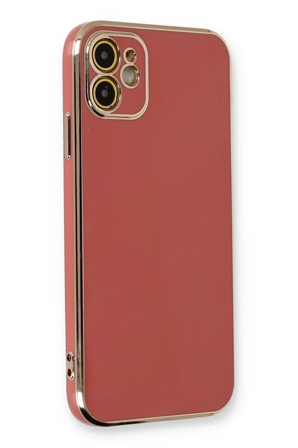 Newface iPhone 11 Kılıf Volet Silikon - Kırmızı