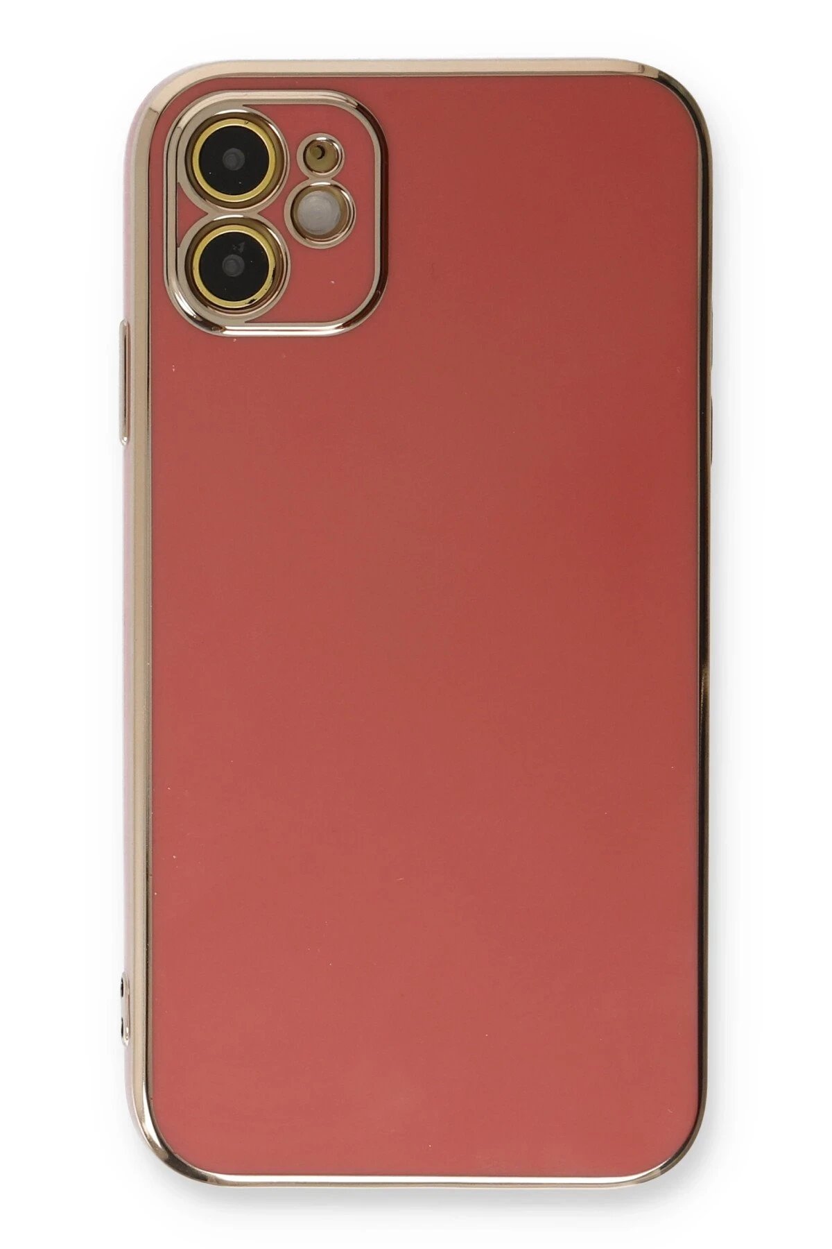 Newface iPhone 11 Kılıf Volet Silikon - Kırmızı