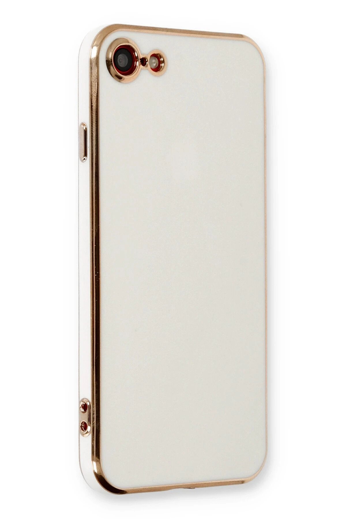 Newface iPhone 7 Kılıf Volet Silikon - Beyaz