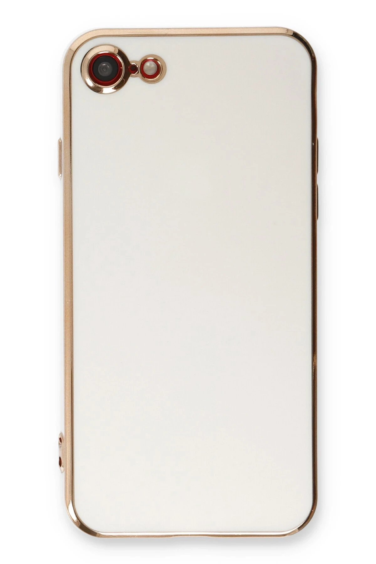 Newface iPhone 7 Kılıf Volet Silikon - Beyaz