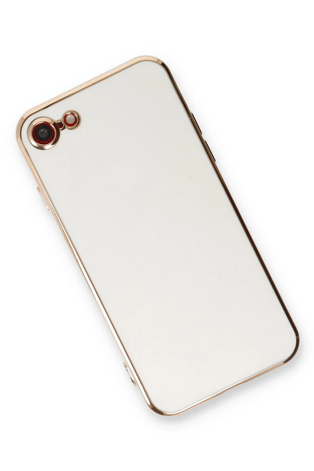 Newface iPhone 7 Kılıf Volet Silikon - Beyaz