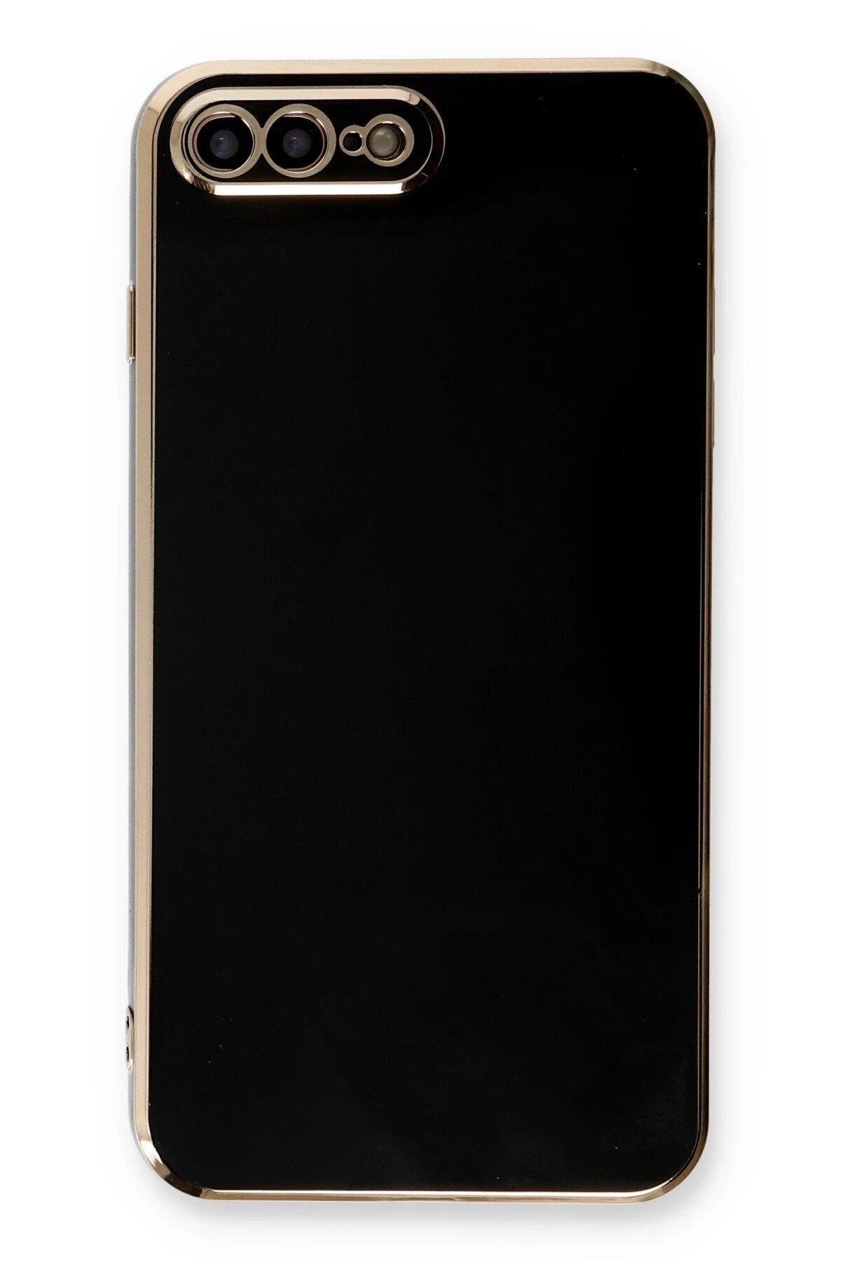 Newface iPhone 7 Plus Kılıf Volet Silikon - Siyah