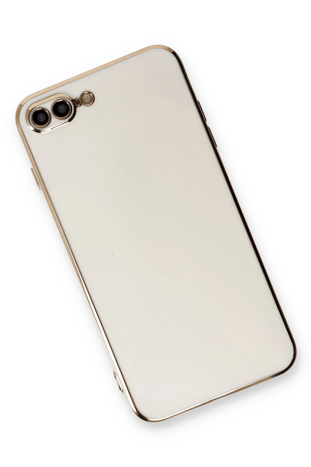 Newface iPhone 7 Plus Kılıf Volet Silikon - Beyaz