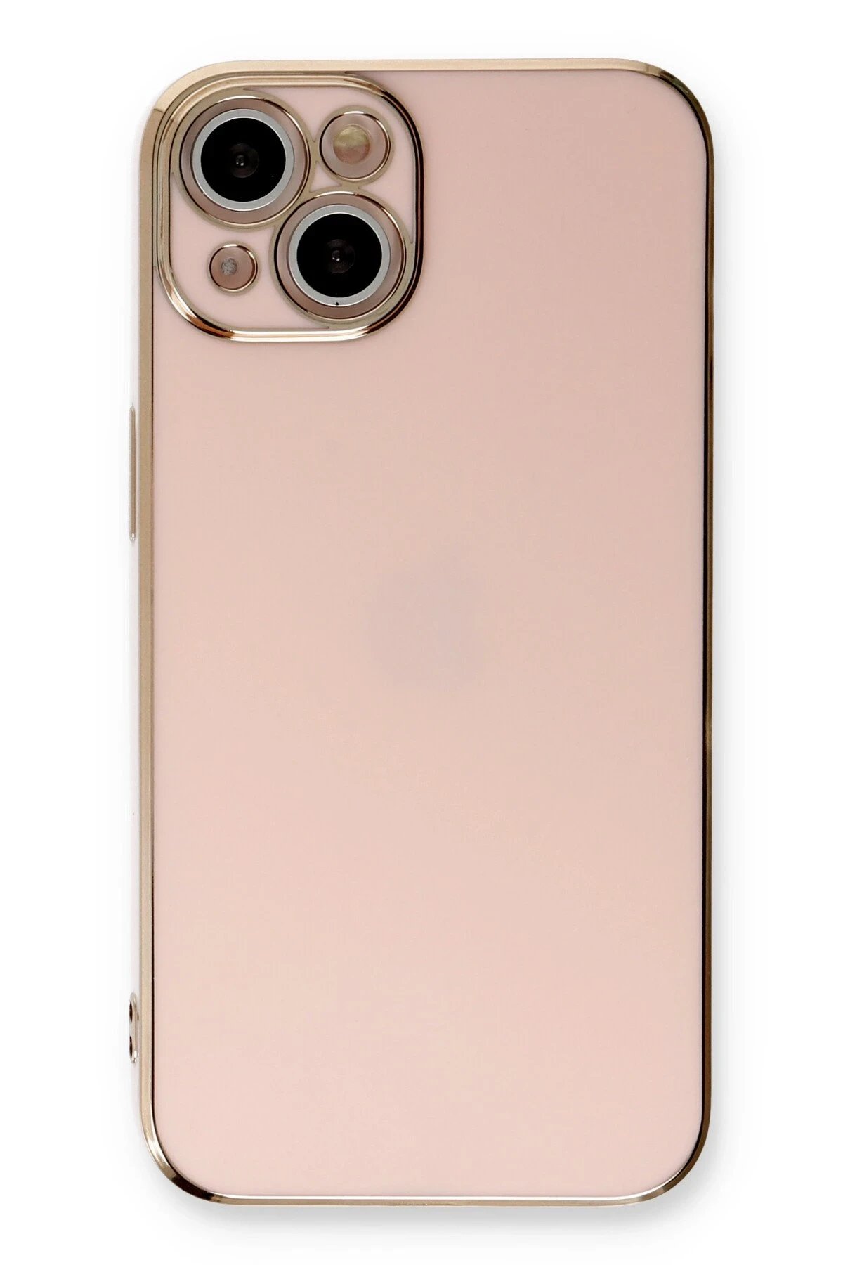 Newface iPhone 13 Kılıf Volet Silikon - Pembe