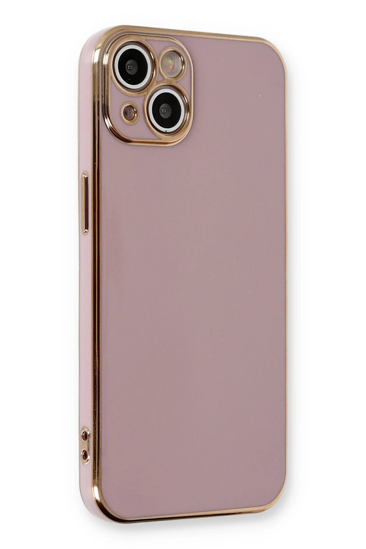 Newface iPhone 13 Kılıf Volet Silikon - Mor