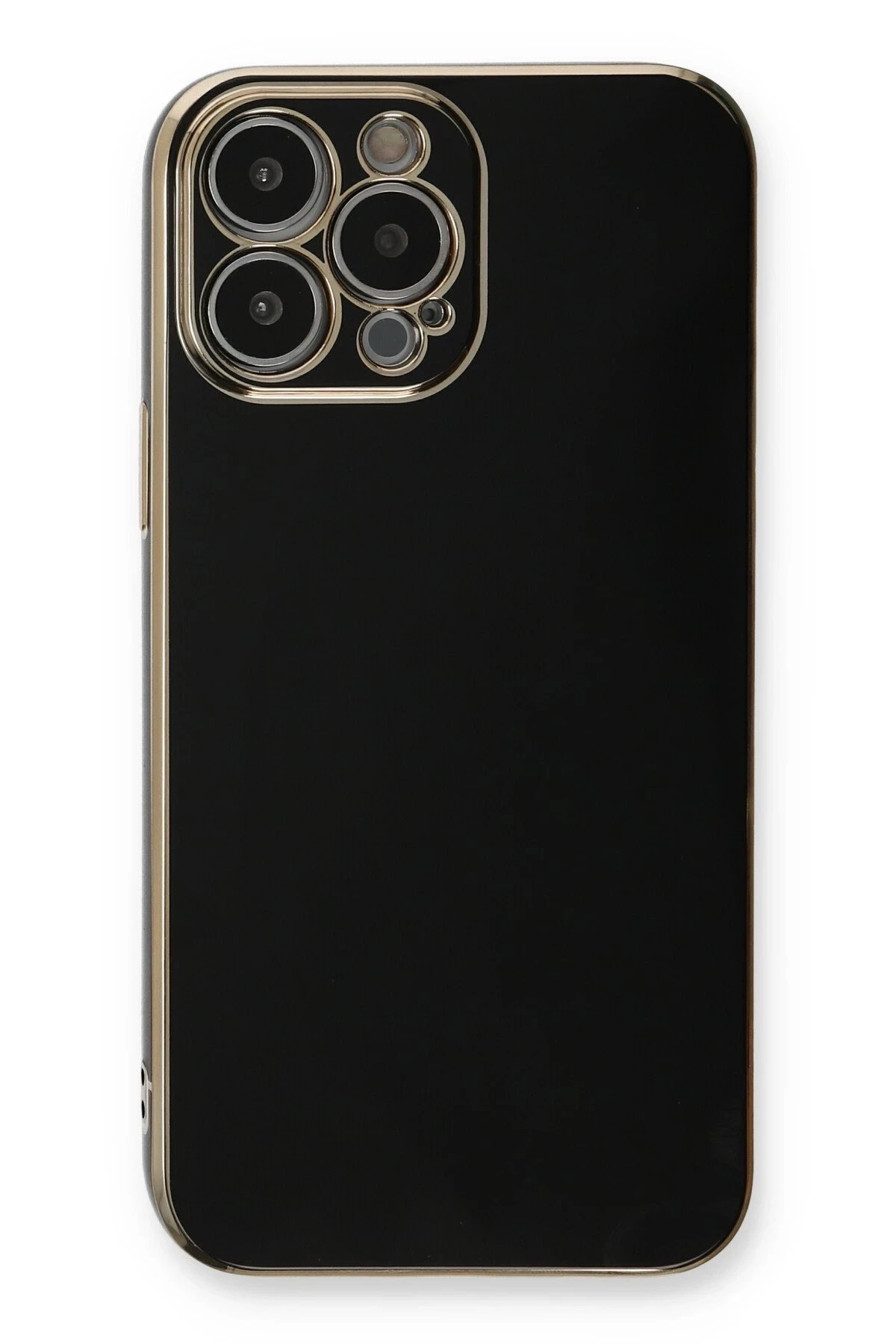 Newface iPhone 13 Pro Kılıf Volet Silikon - Siyah