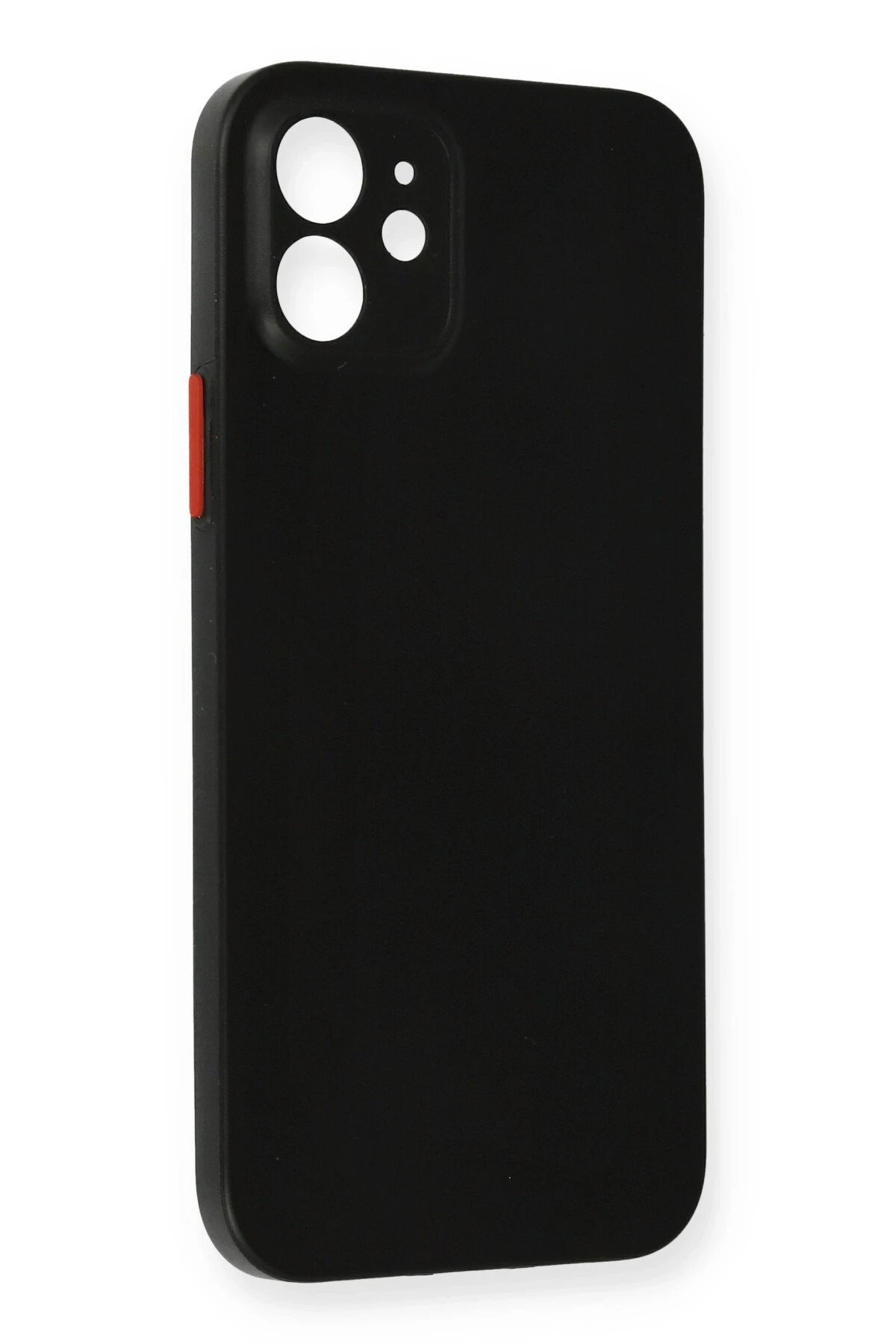 Newface iPhone 12 Kılıf PP Ultra İnce Kapak - Siyah