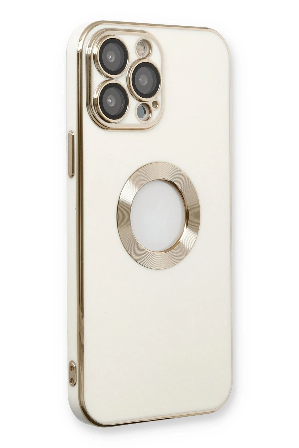 Newface iPhone 13 Pro Kılıf Store Silikon - Beyaz