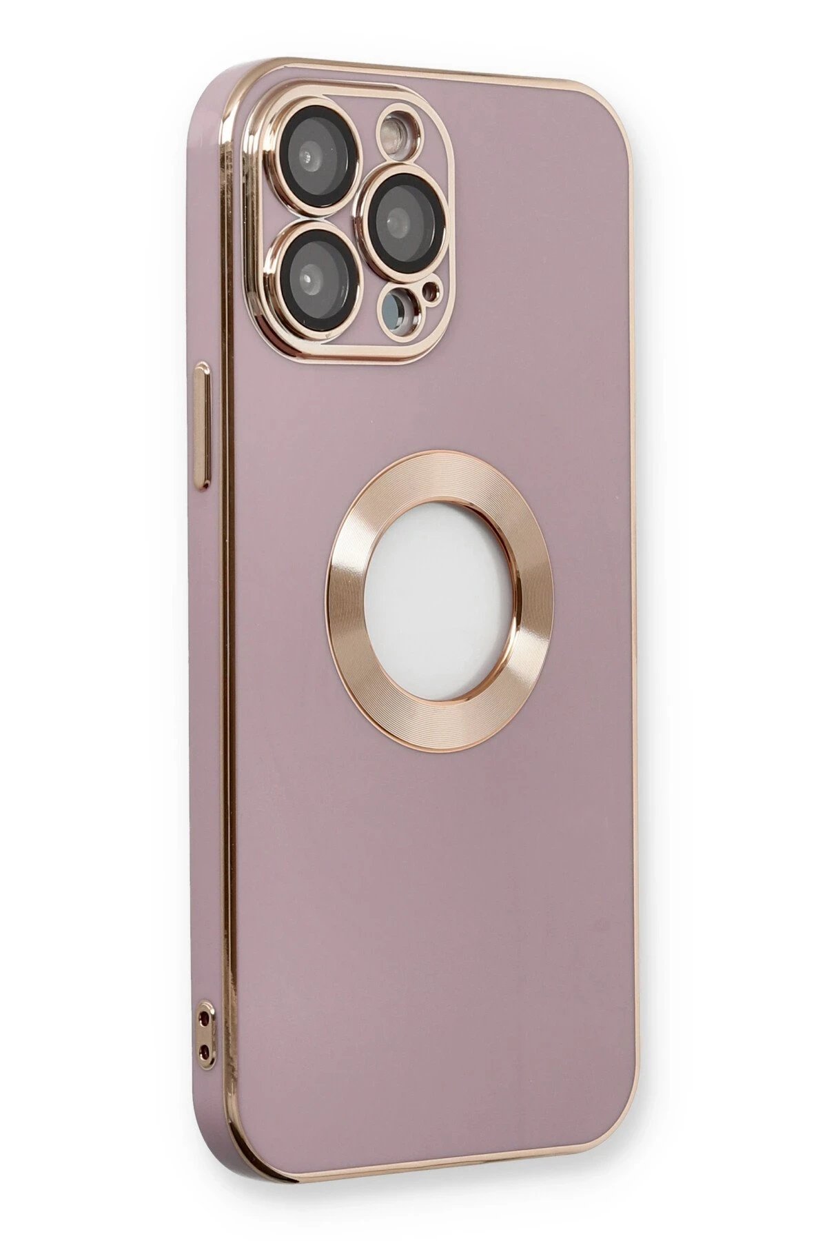 Newface iPhone 13 Pro Kılıf Store Silikon - Mor