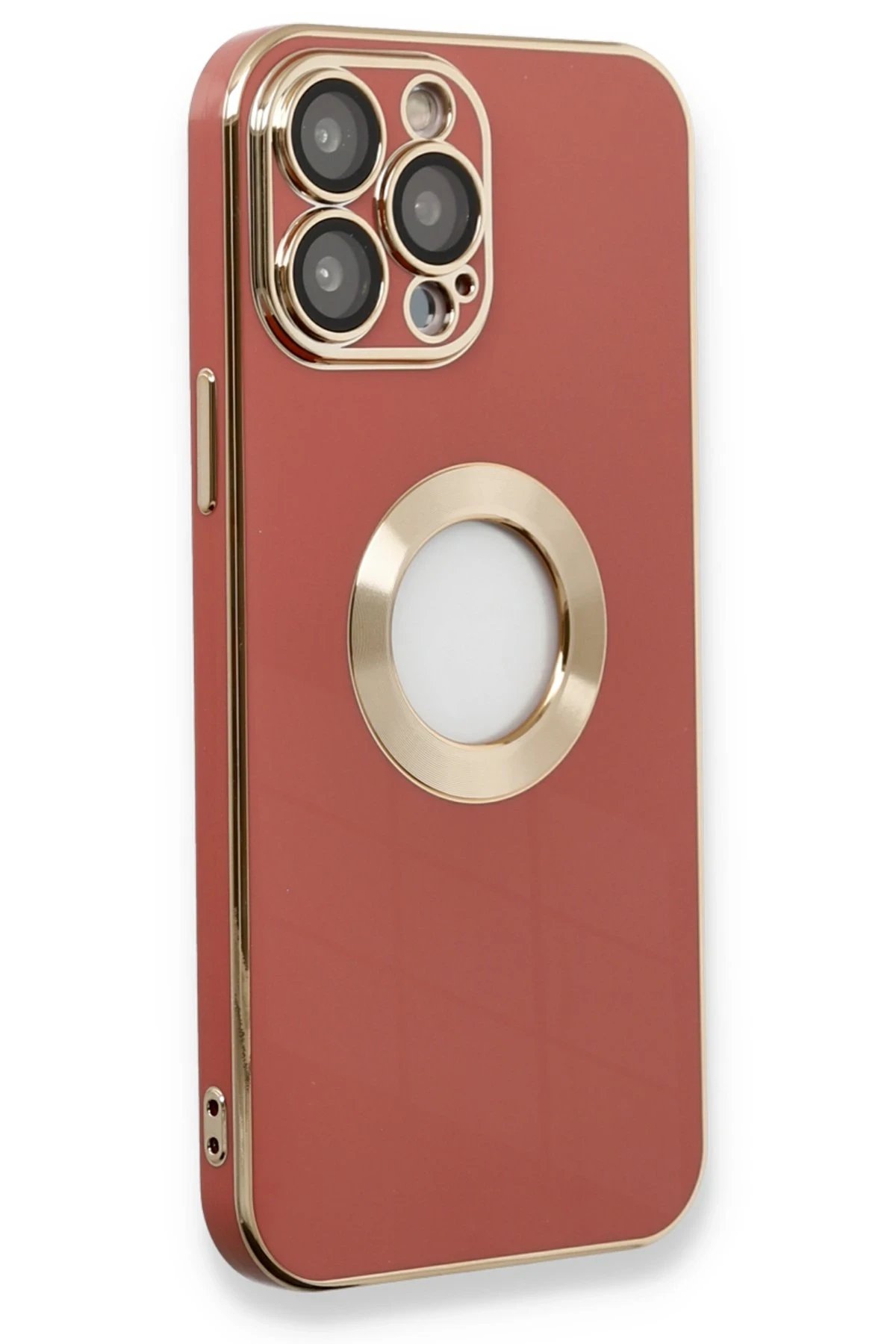 Newface iPhone 13 Pro Max Kılıf Store Silikon - Kırmızı