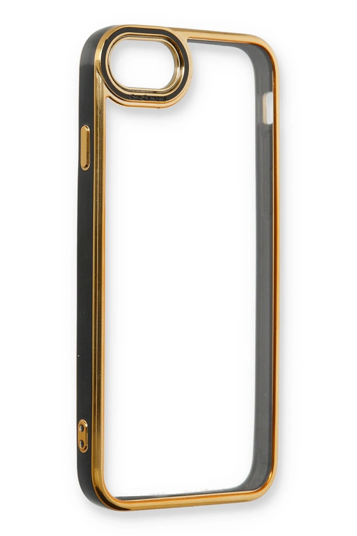 Newface iPhone 6 Kılıf Liva Lens Silikon - Siyah