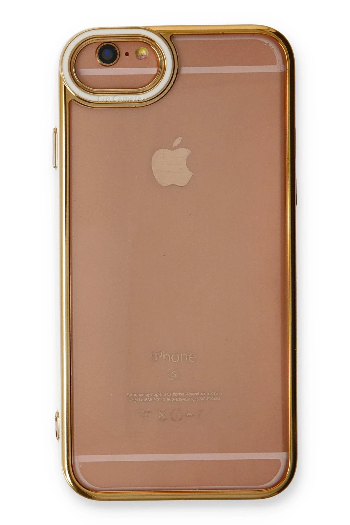 Newface iPhone 6 Kılıf Liva Lens Silikon - Beyaz