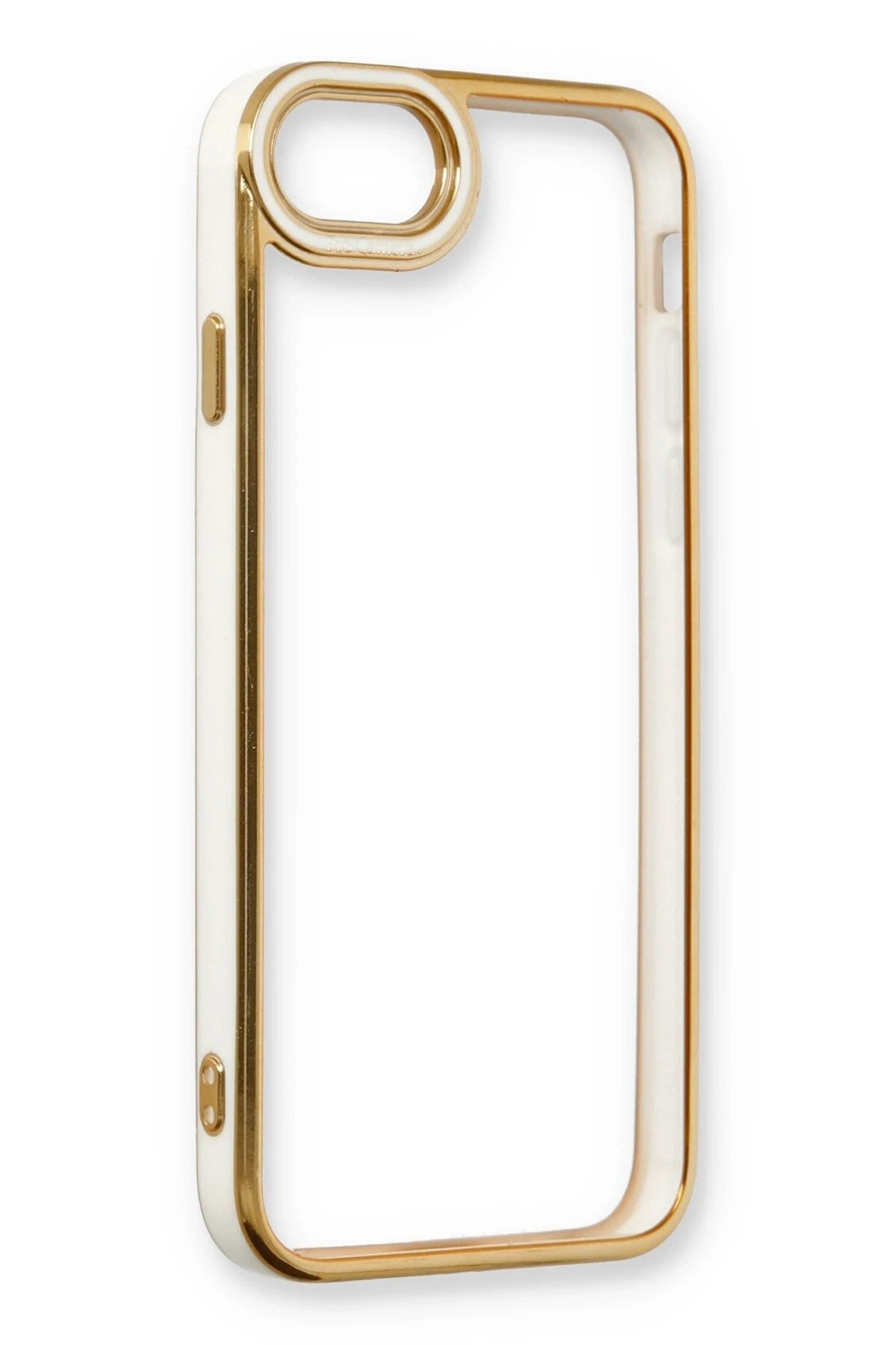 Newface iPhone 6 Kılıf Liva Lens Silikon - Beyaz