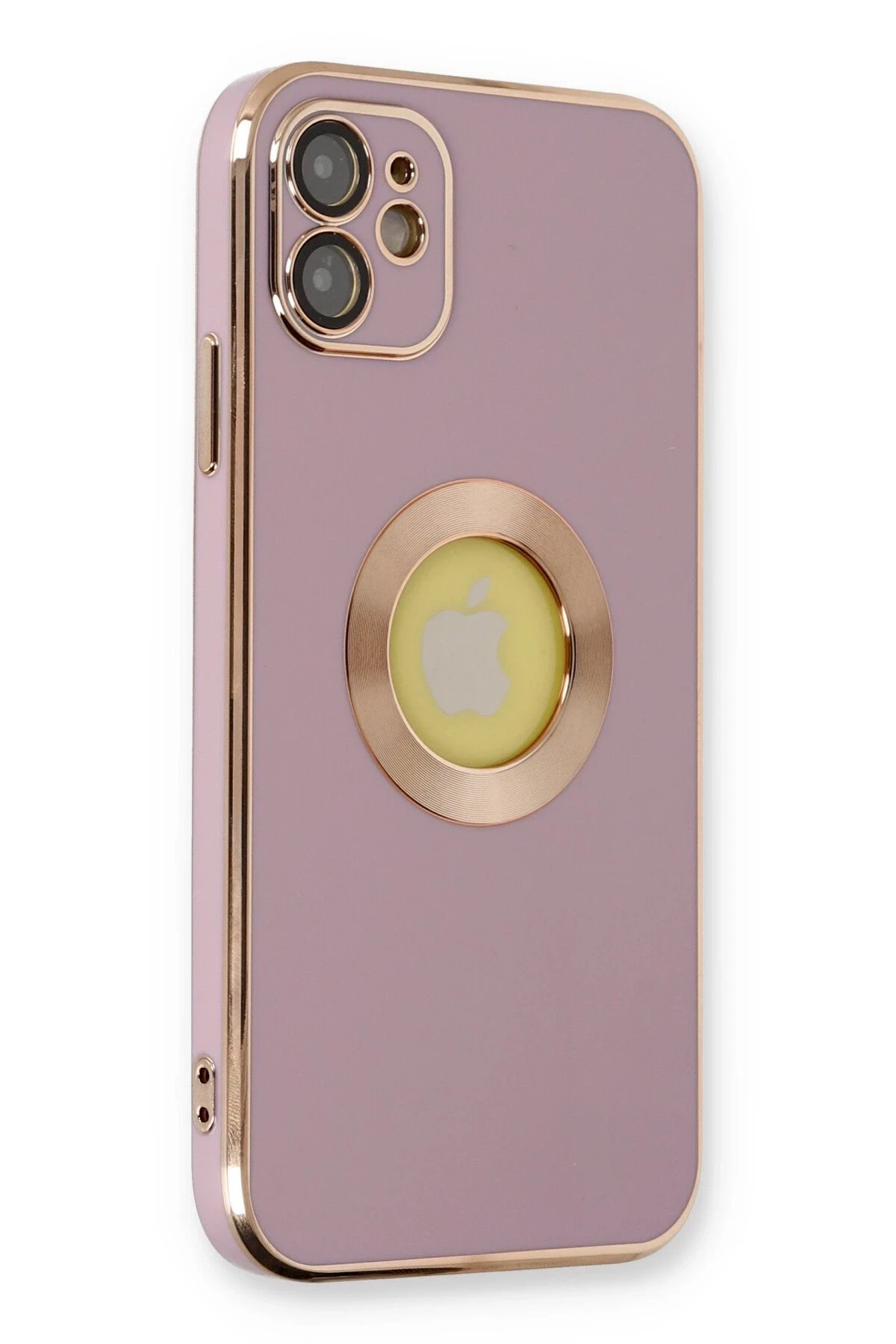 Newface iPhone 12 Kılıf Store Silikon - Mor