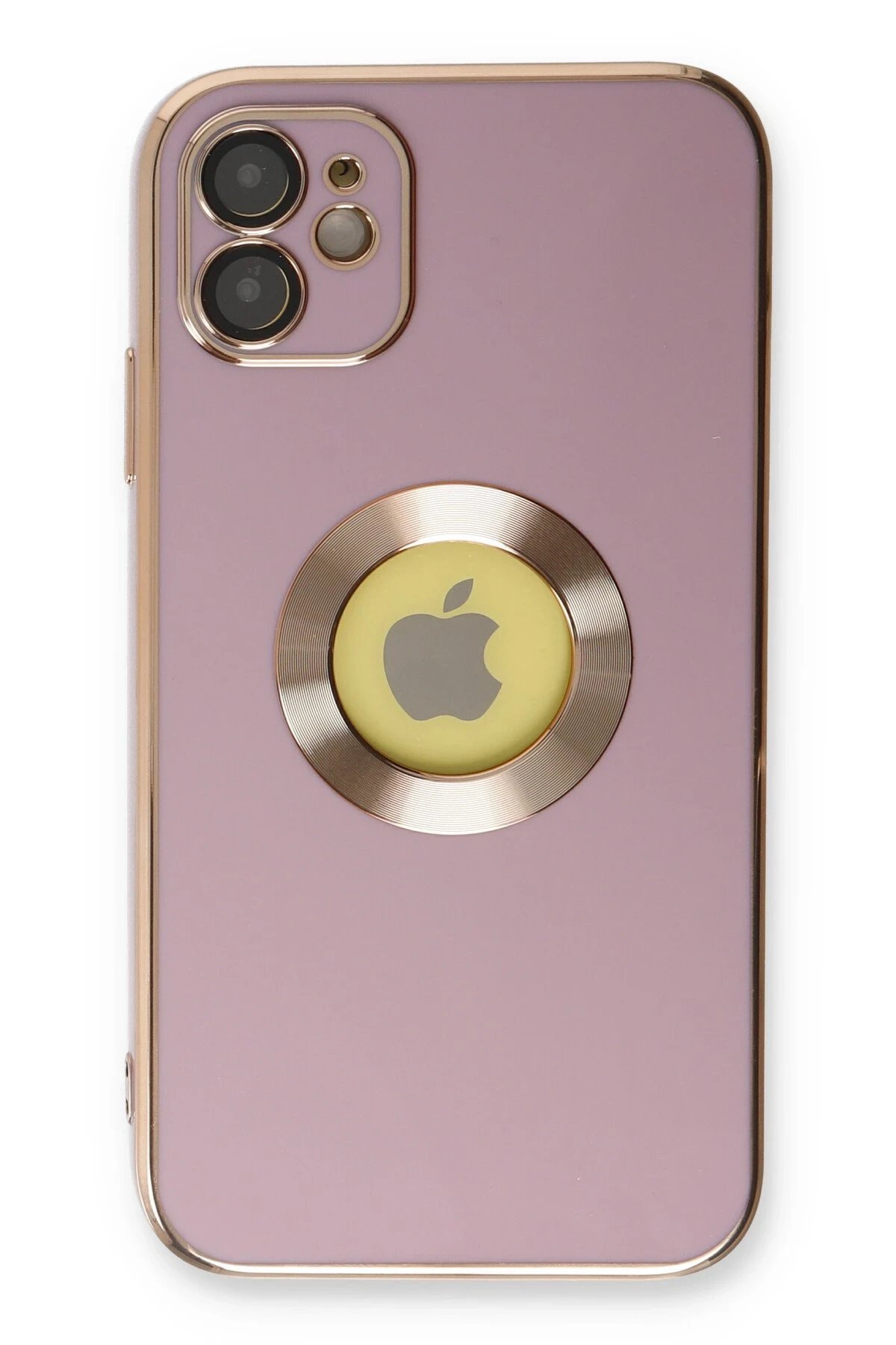 Newface iPhone 12 Kılıf Store Silikon - Mor