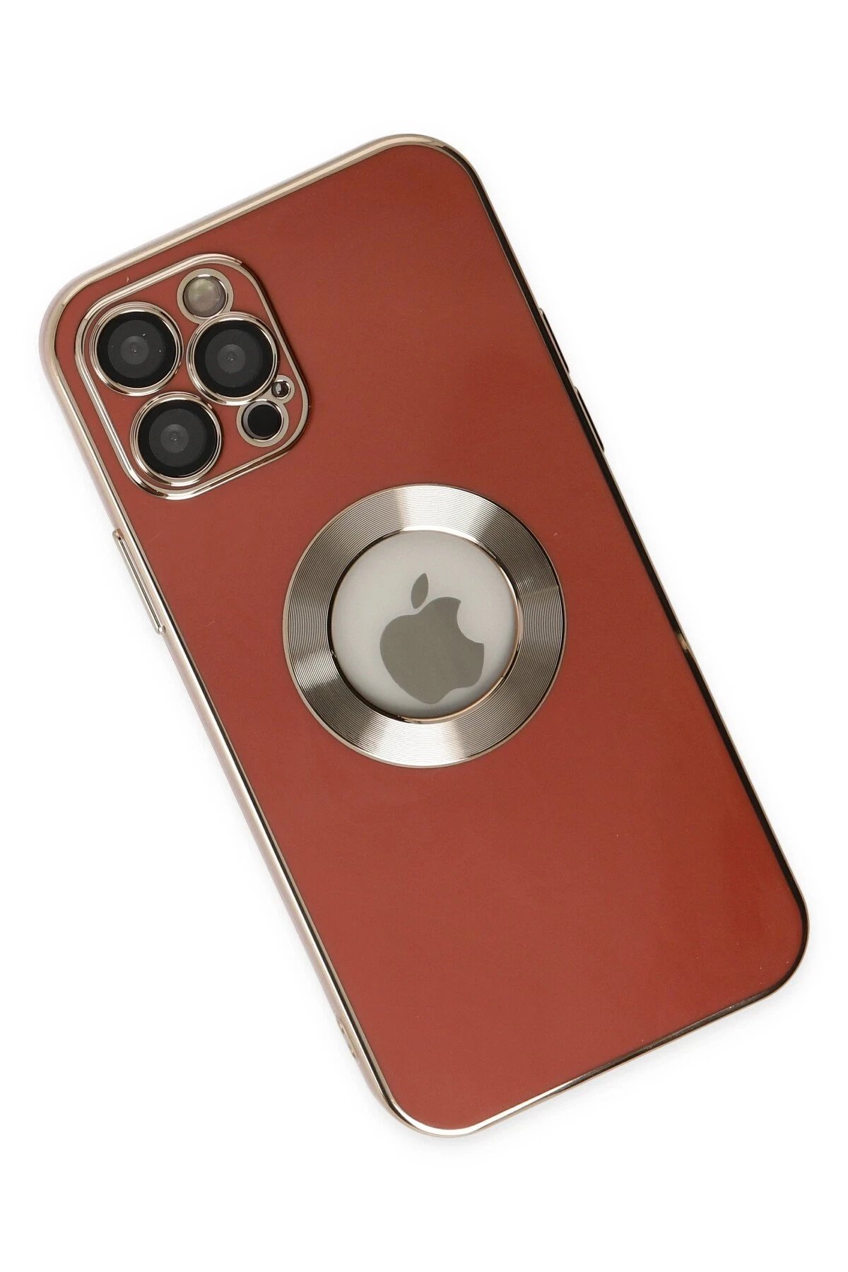 Newface iPhone 12 Pro Max Kılıf Store Silikon - Kırmızı