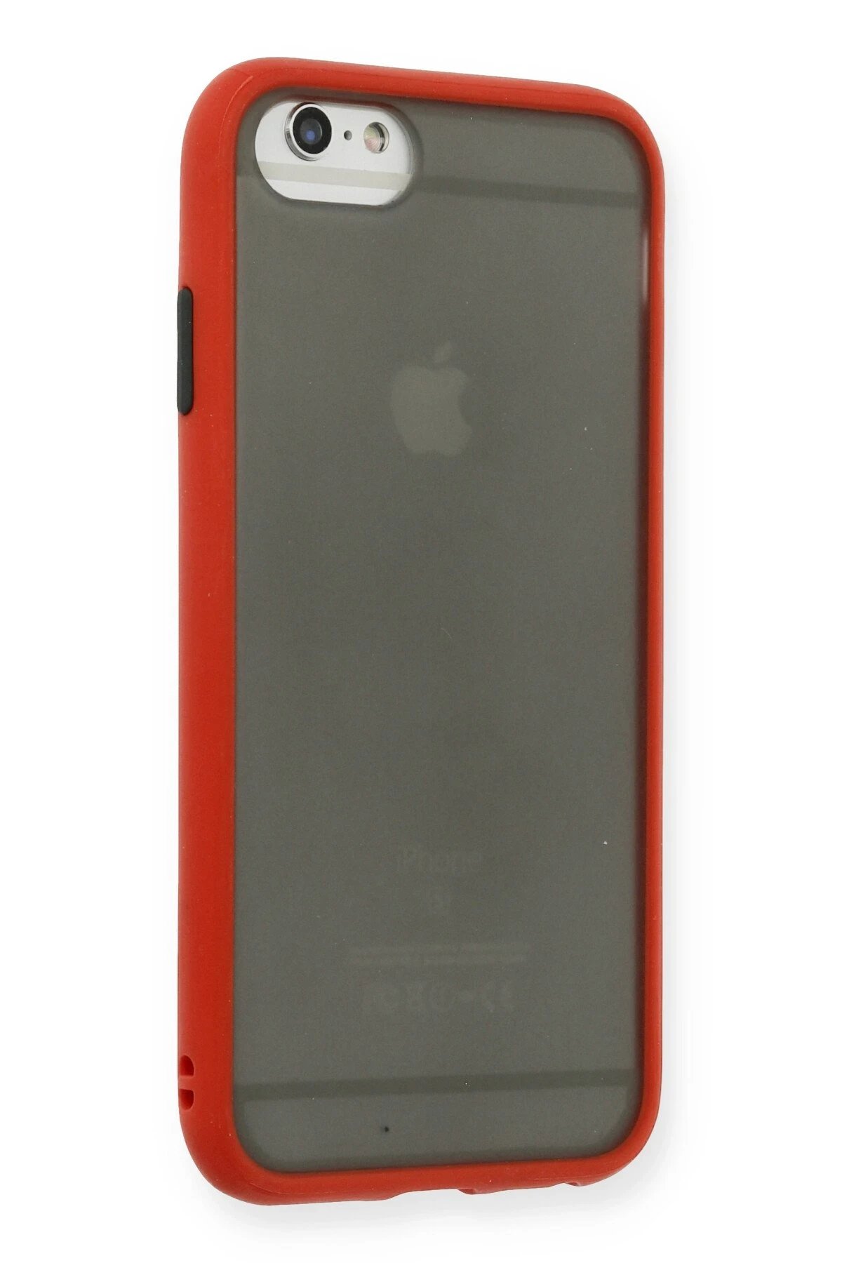 Newface iPhone 6 Kılıf Montreal Silikon Kapak - Kırmızı