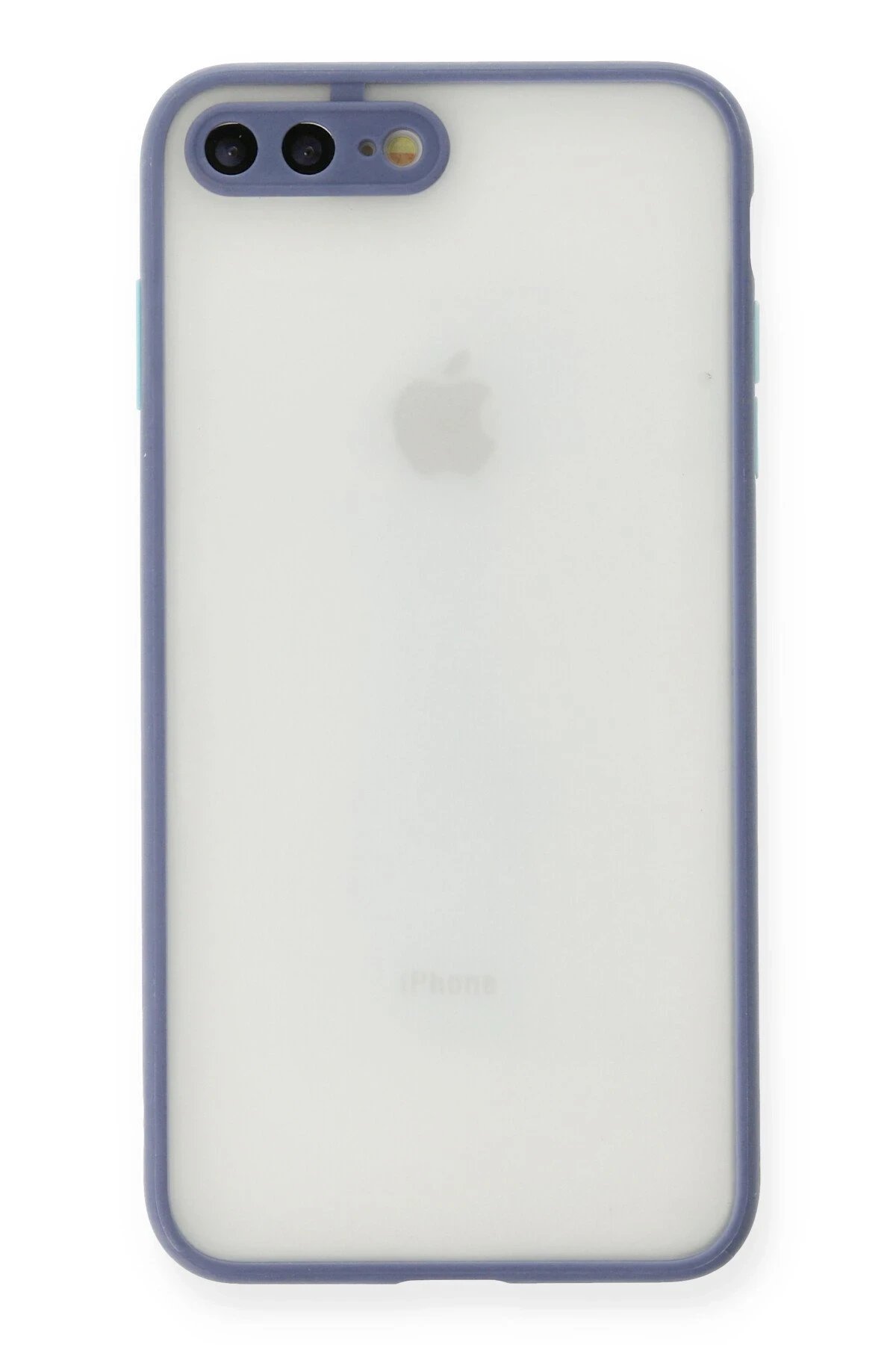 Newface iPhone 7 Plus Kılıf Montreal Silikon Kapak - Gri