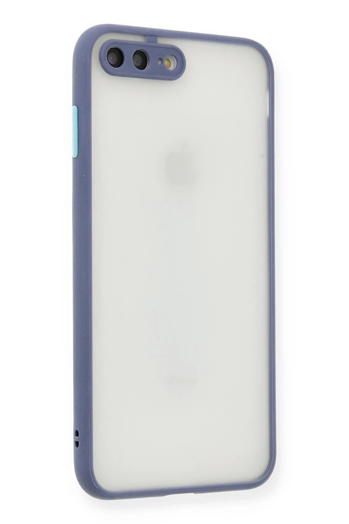 Newface iPhone 7 Plus Kılıf Montreal Silikon Kapak - Gri