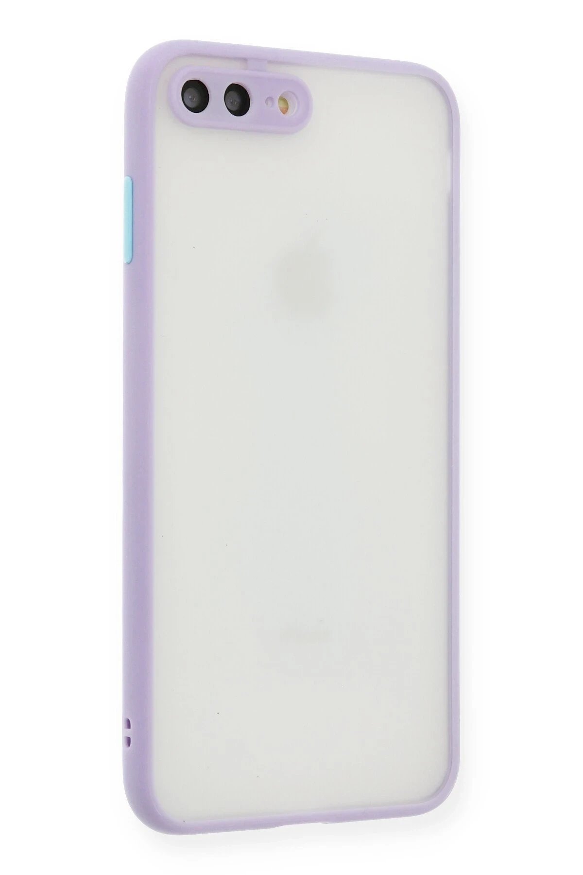 Newface iPhone 7 Plus Kılıf Montreal Silikon Kapak - Mor