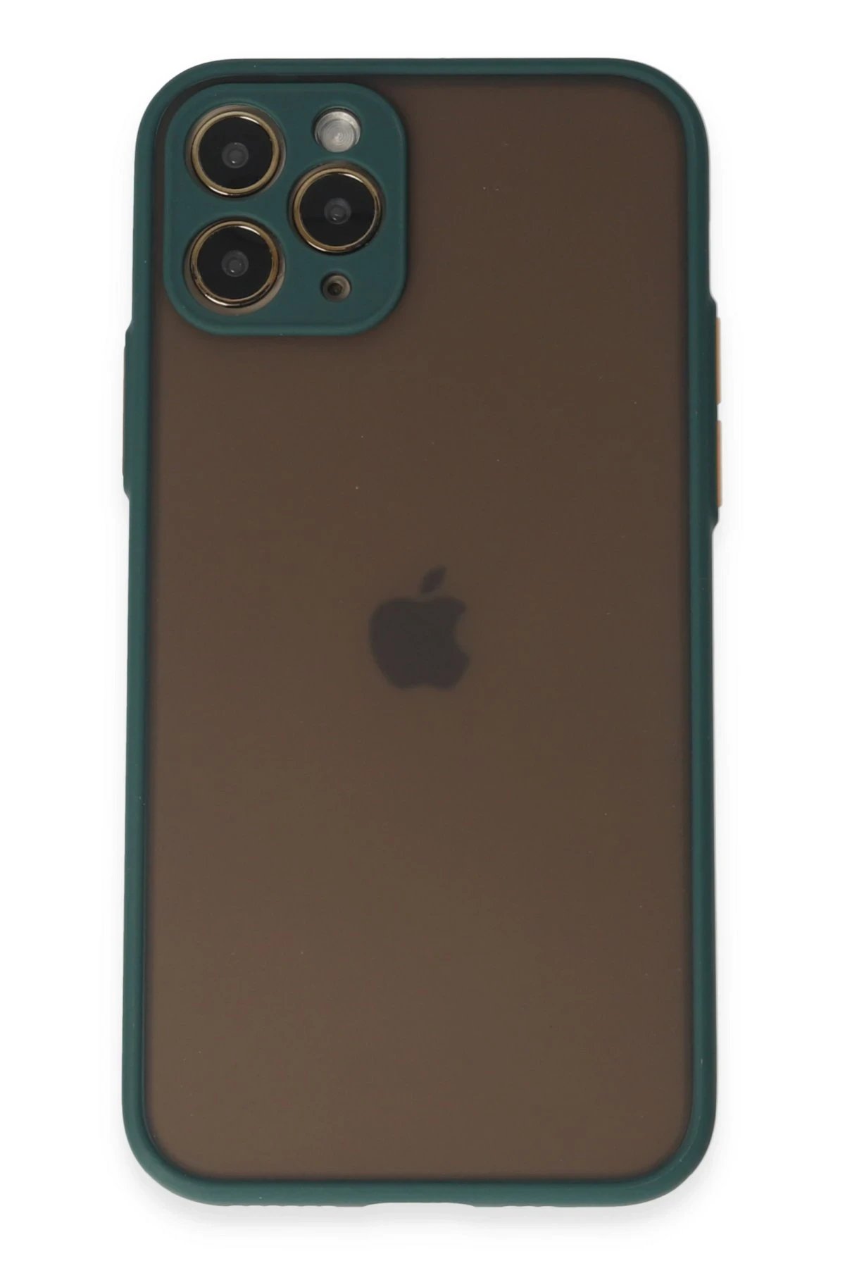 Newface iPhone 11 Pro Kılıf Montreal Silikon Kapak - Yeşil