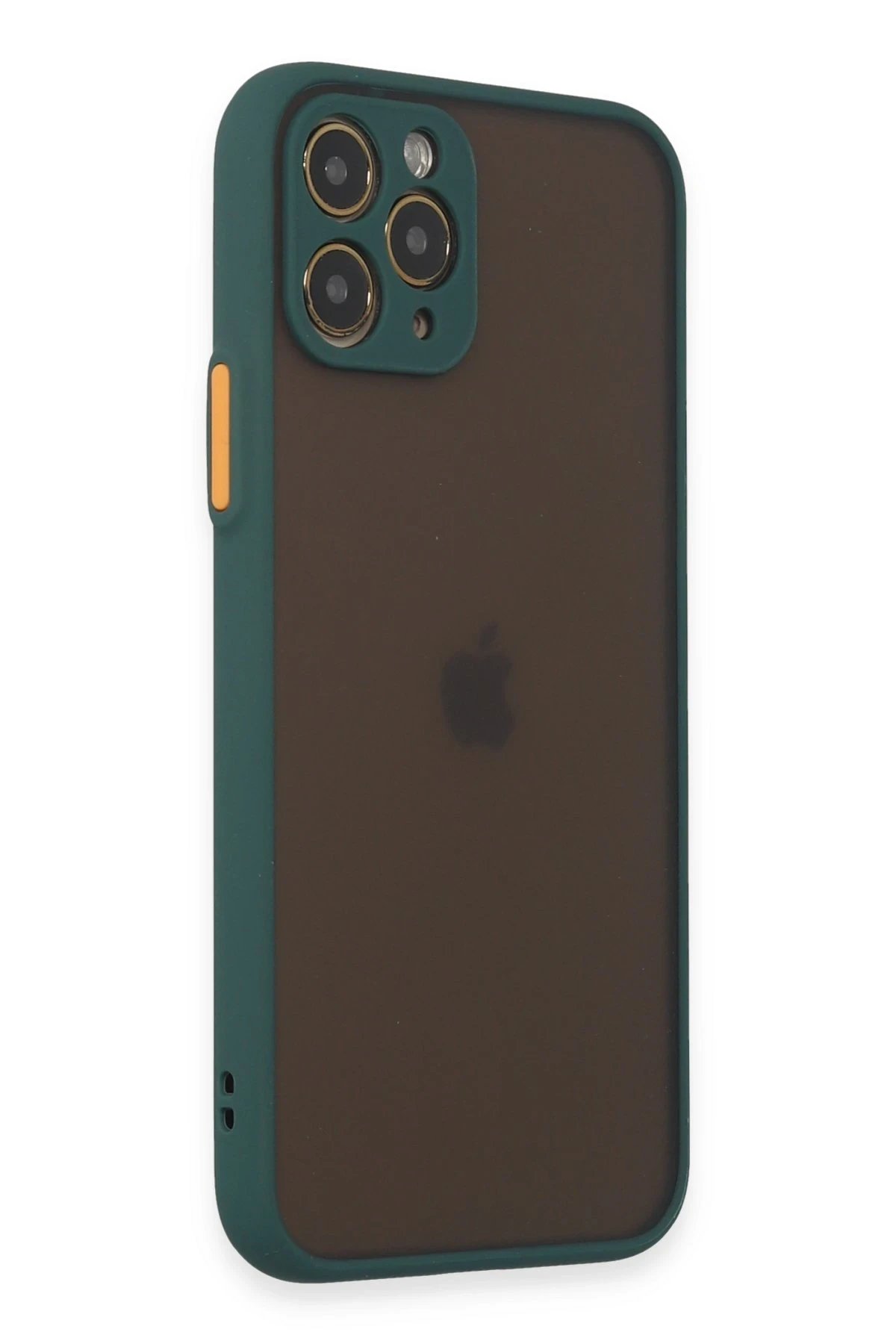 Newface iPhone 11 Pro Kılıf Montreal Silikon Kapak - Yeşil