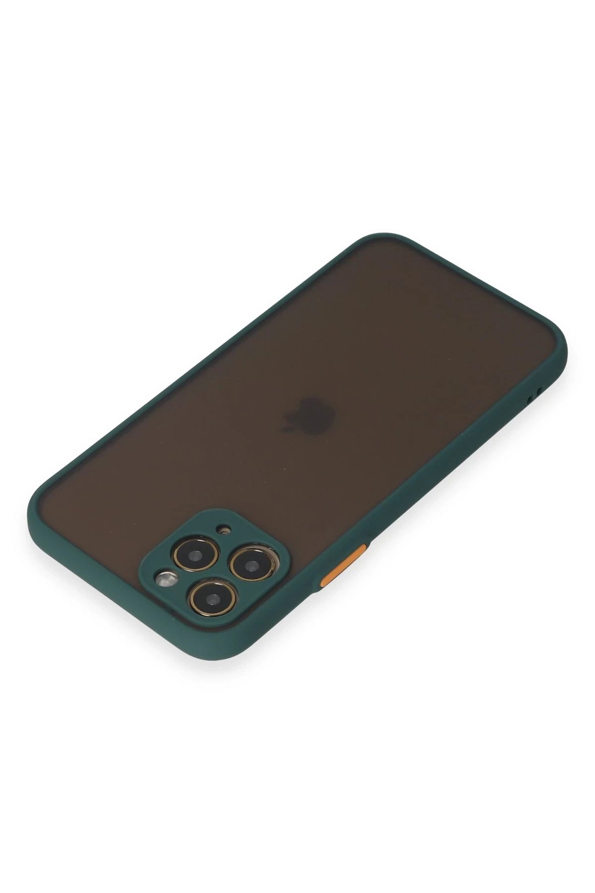 Newface iPhone 11 Pro Kılıf Montreal Silikon Kapak - Yeşil