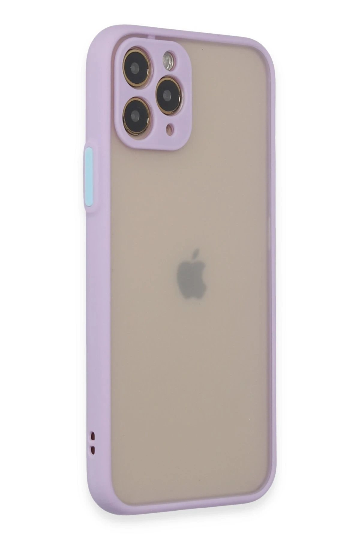 Newface iPhone 11 Pro Kılıf Montreal Silikon Kapak - Mor