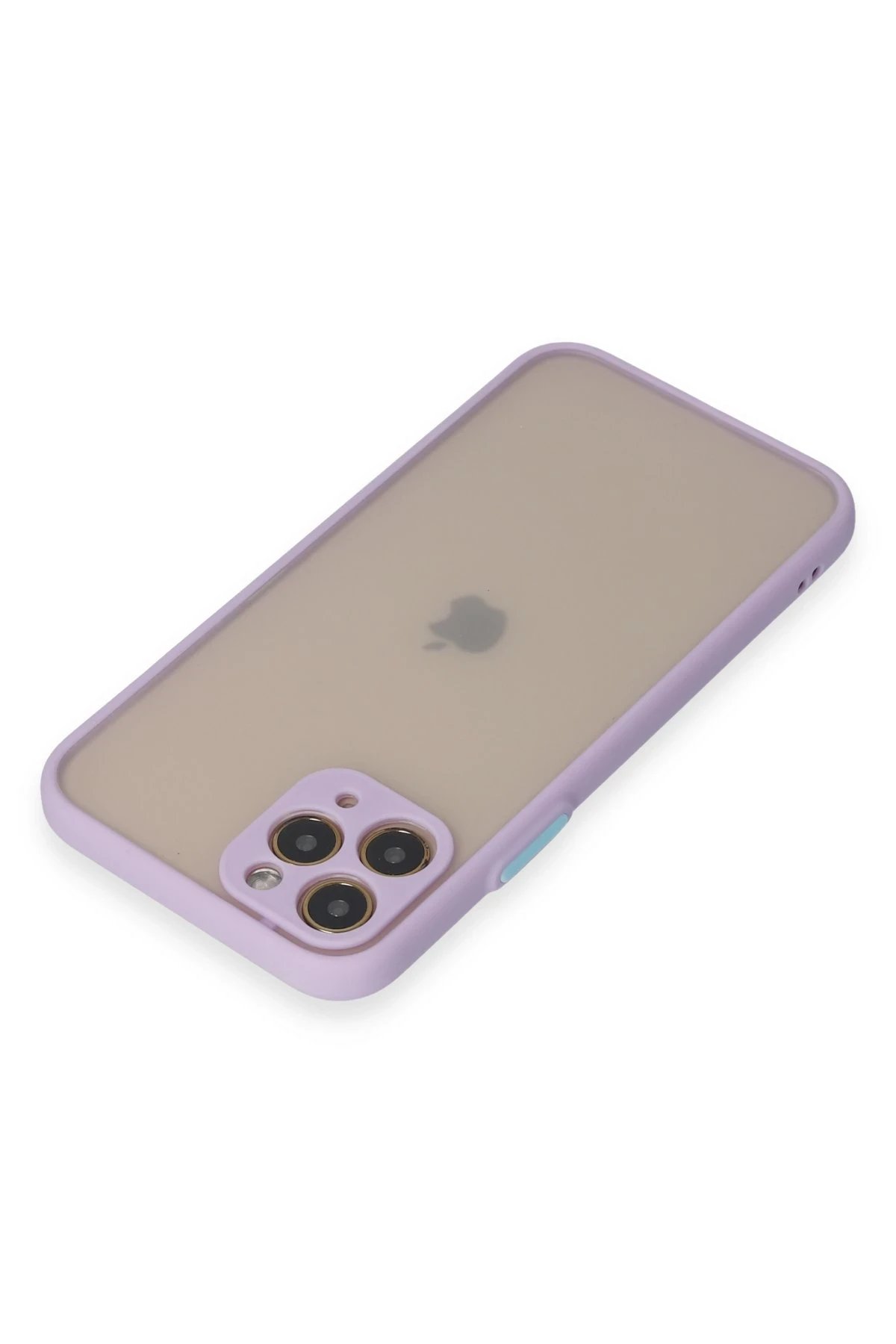 Newface iPhone 11 Pro Kılıf Montreal Silikon Kapak - Mor