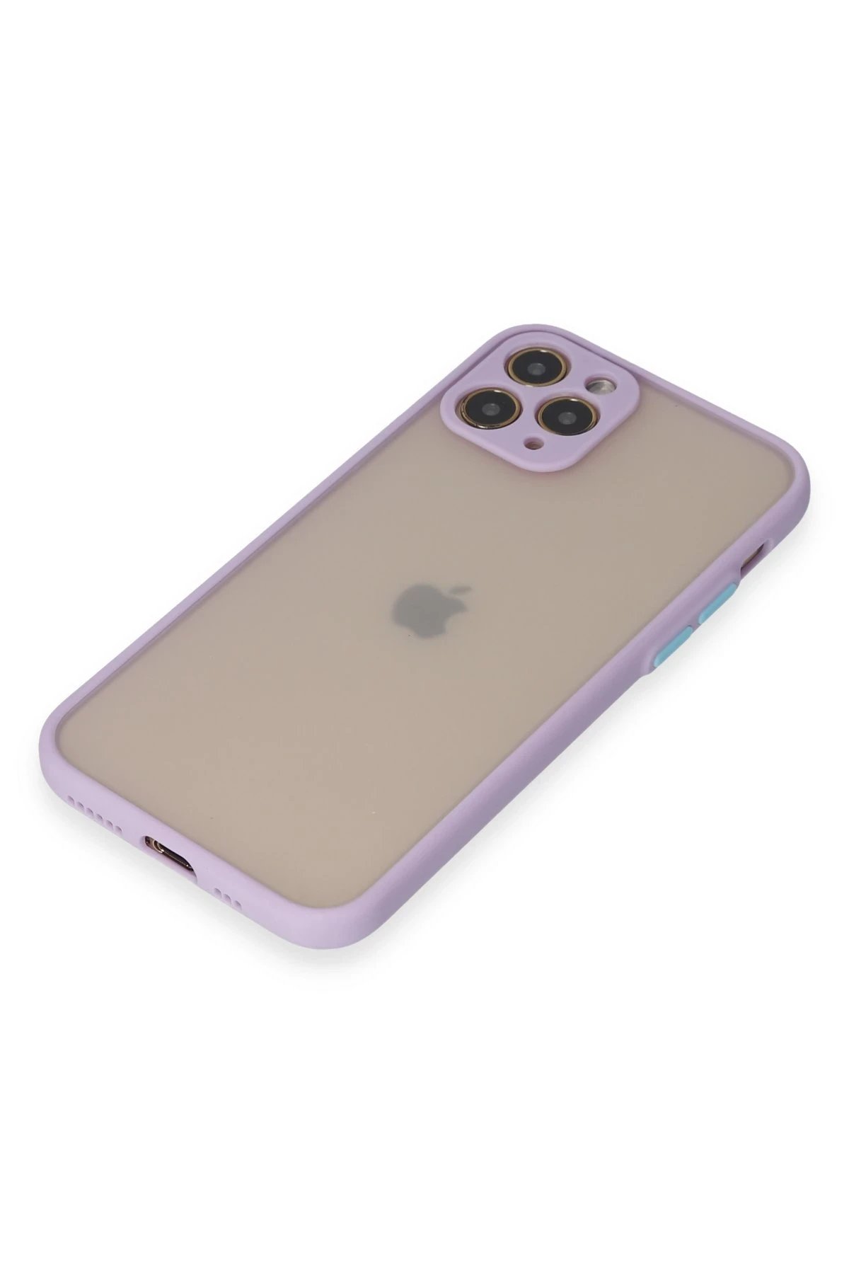 Newface iPhone 11 Pro Kılıf Montreal Silikon Kapak - Mor