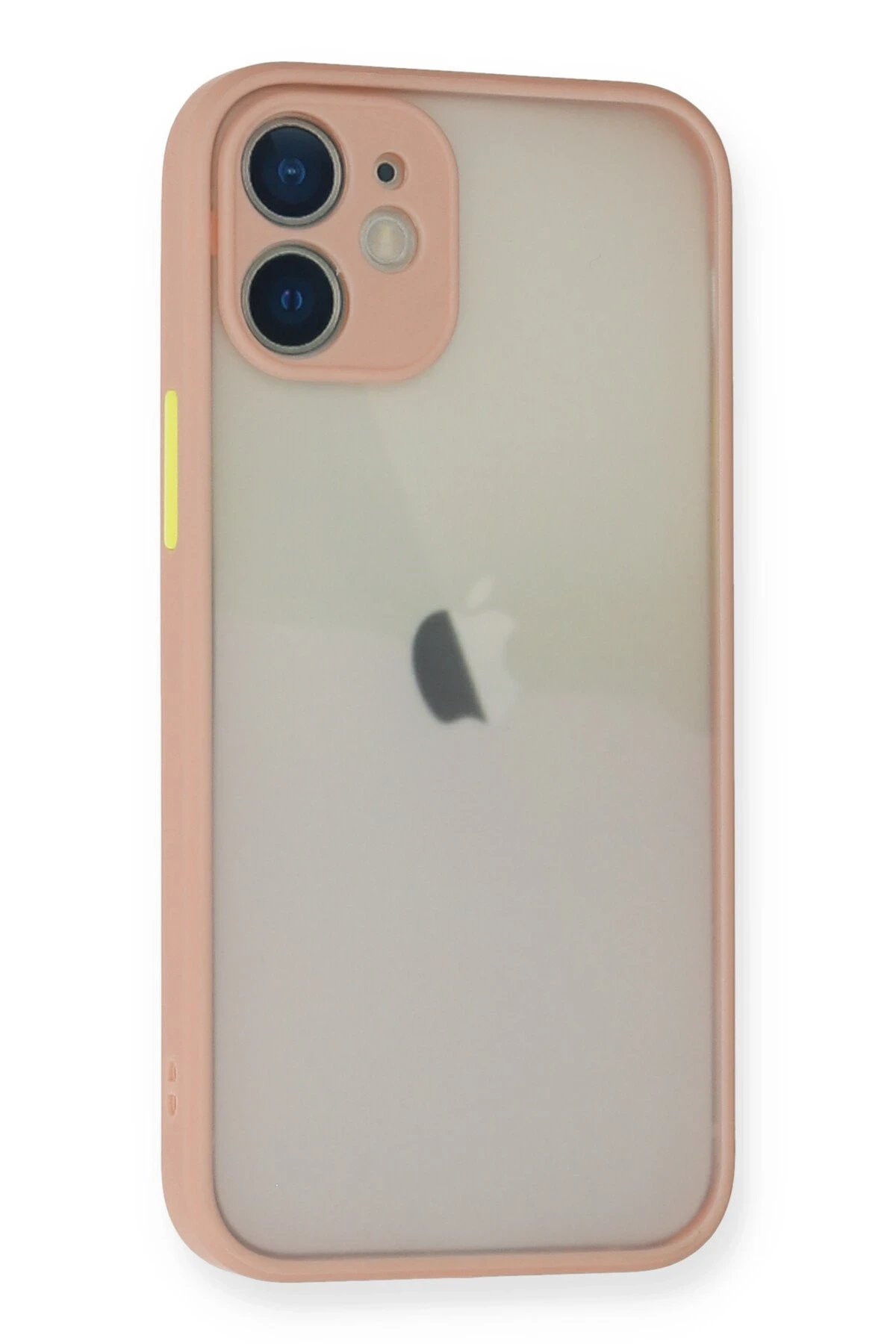 Newface iPhone 11 Pro Max Kılıf Montreal Silikon Kapak - Pembe