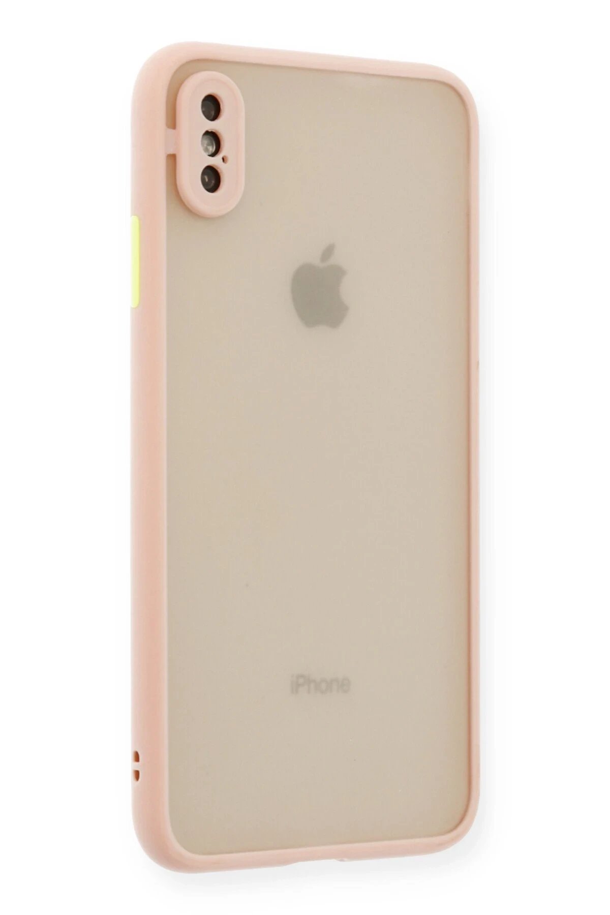 Newface iPhone X Kılıf Montreal Silikon Kapak - Pembe