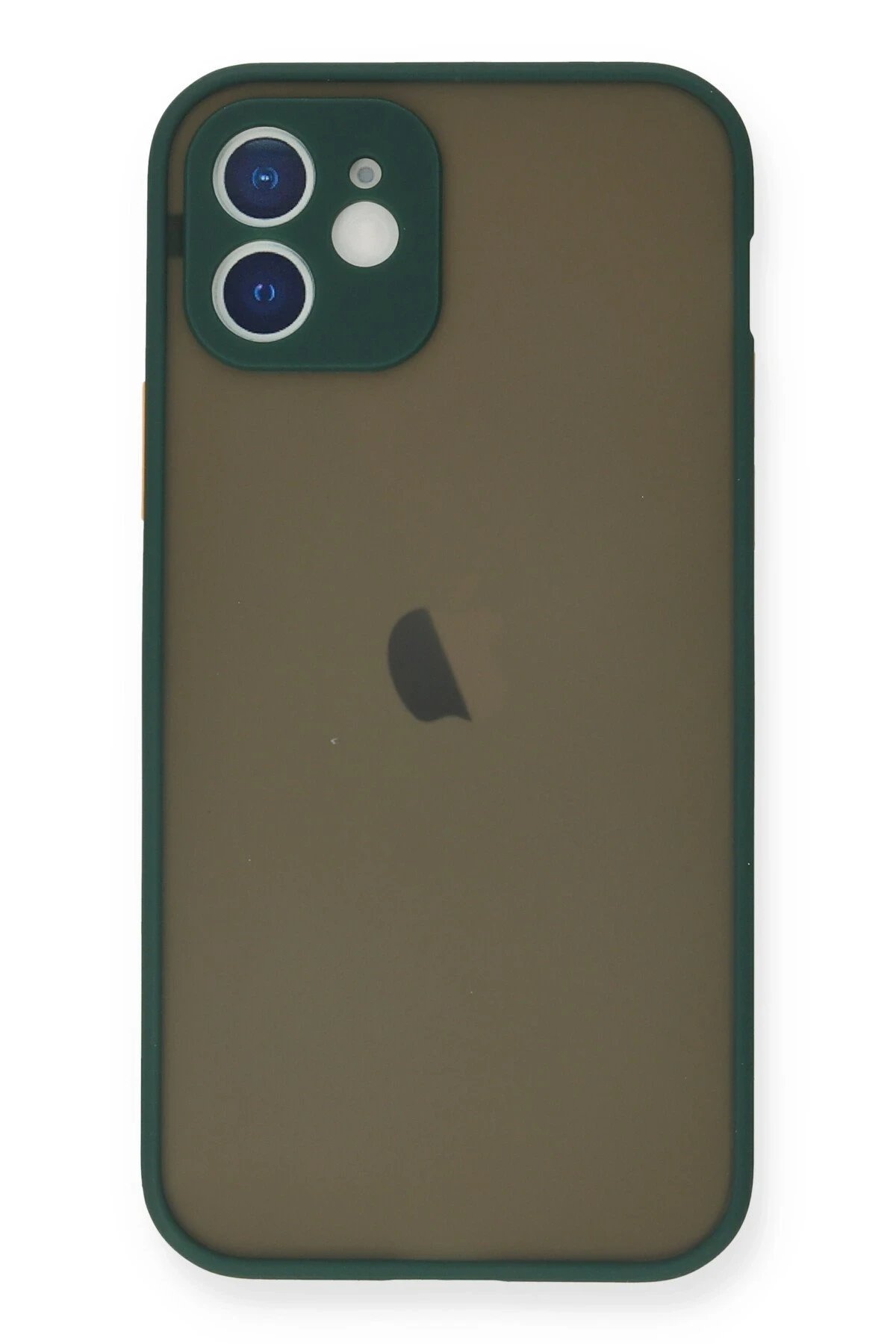 Newface iPhone 12 Mini Kılıf Montreal Silikon Kapak - Yeşil