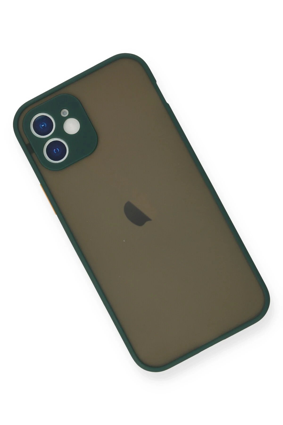 Newface iPhone 12 Mini Kılıf Montreal Silikon Kapak - Yeşil