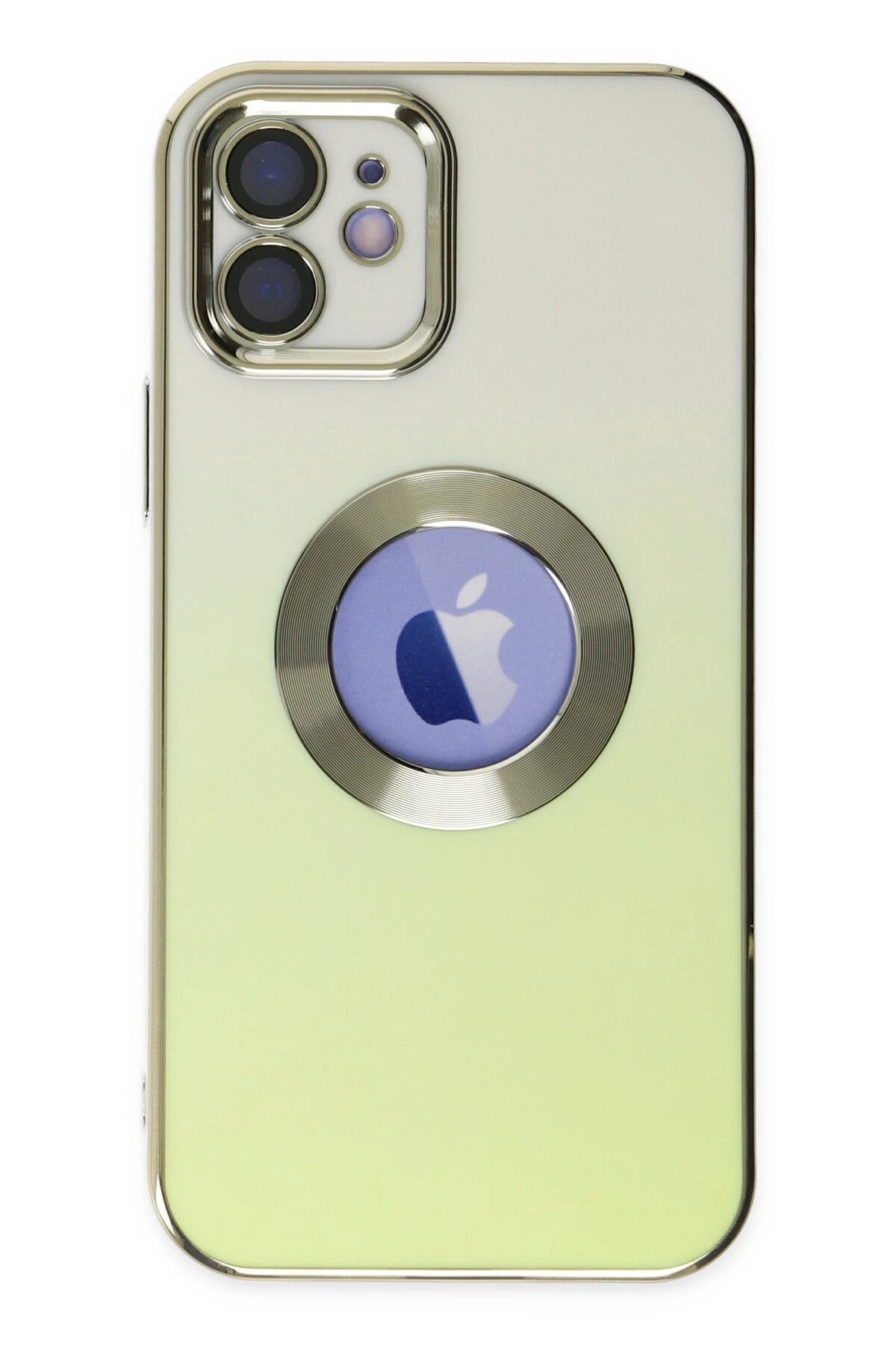 Newface iPhone 12 Kılıf Best Silikon - Yeşil