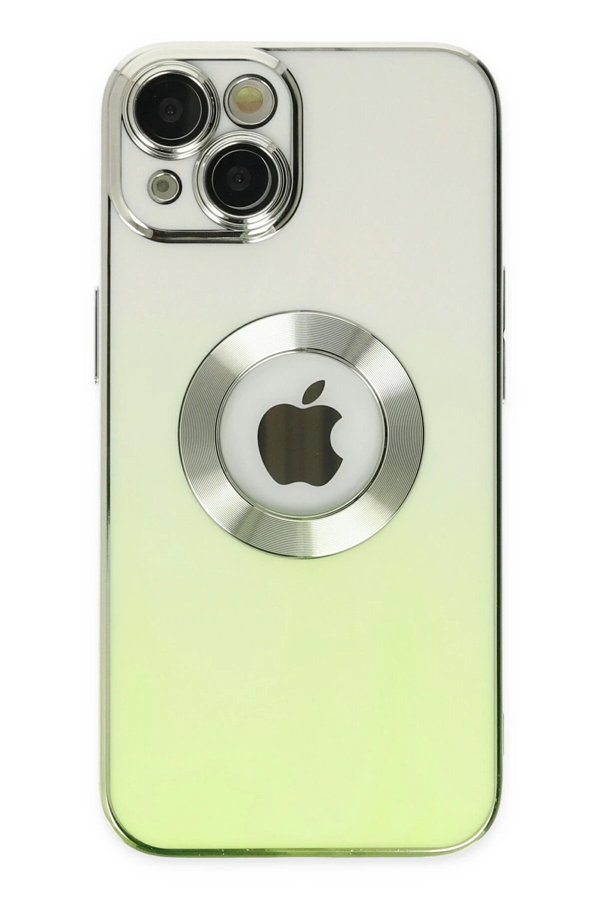 Newface iPhone 13 Kılıf Best Silikon - Yeşil