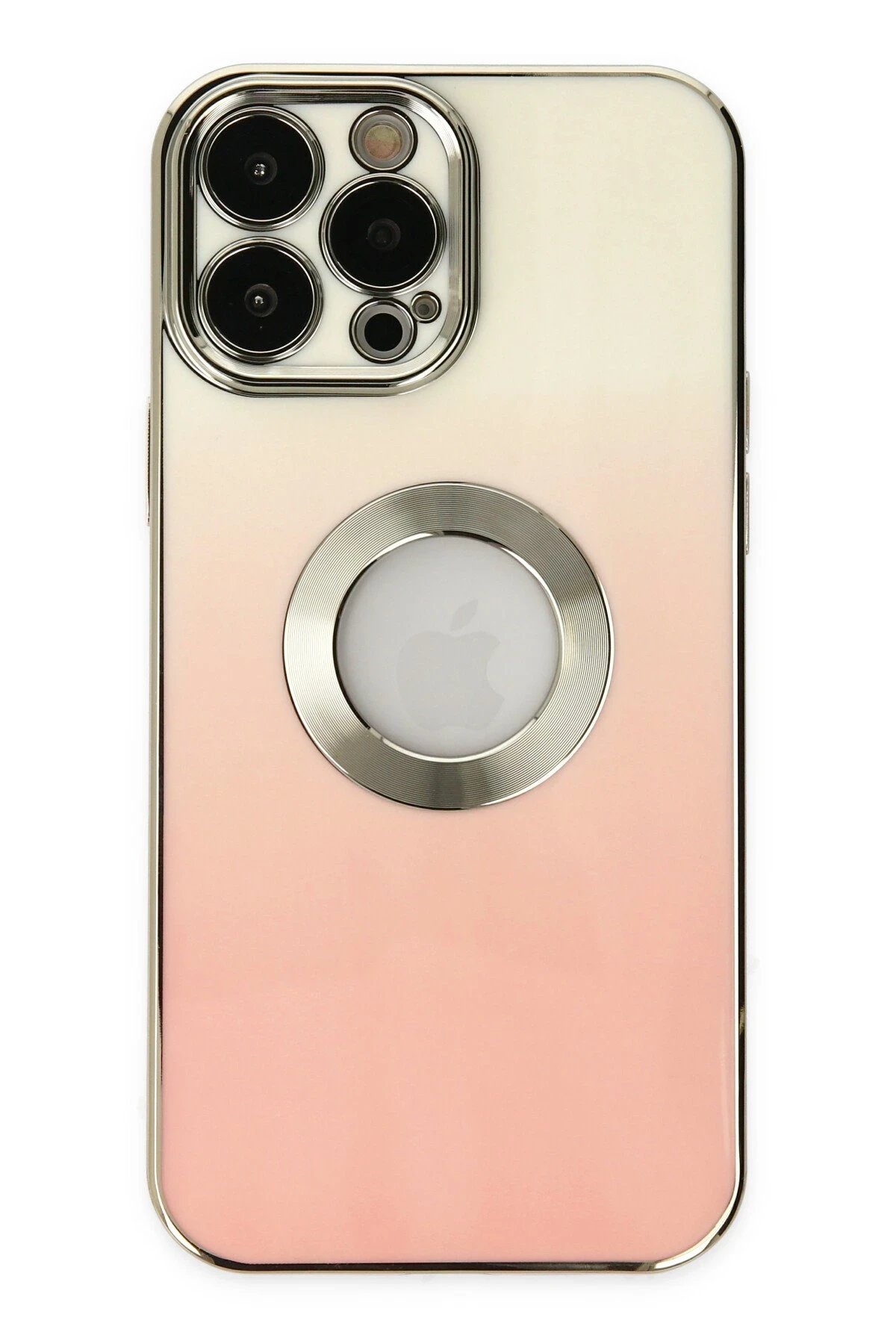 Newface iPhone 13 Pro Max Kılıf Best Silikon - Pembe