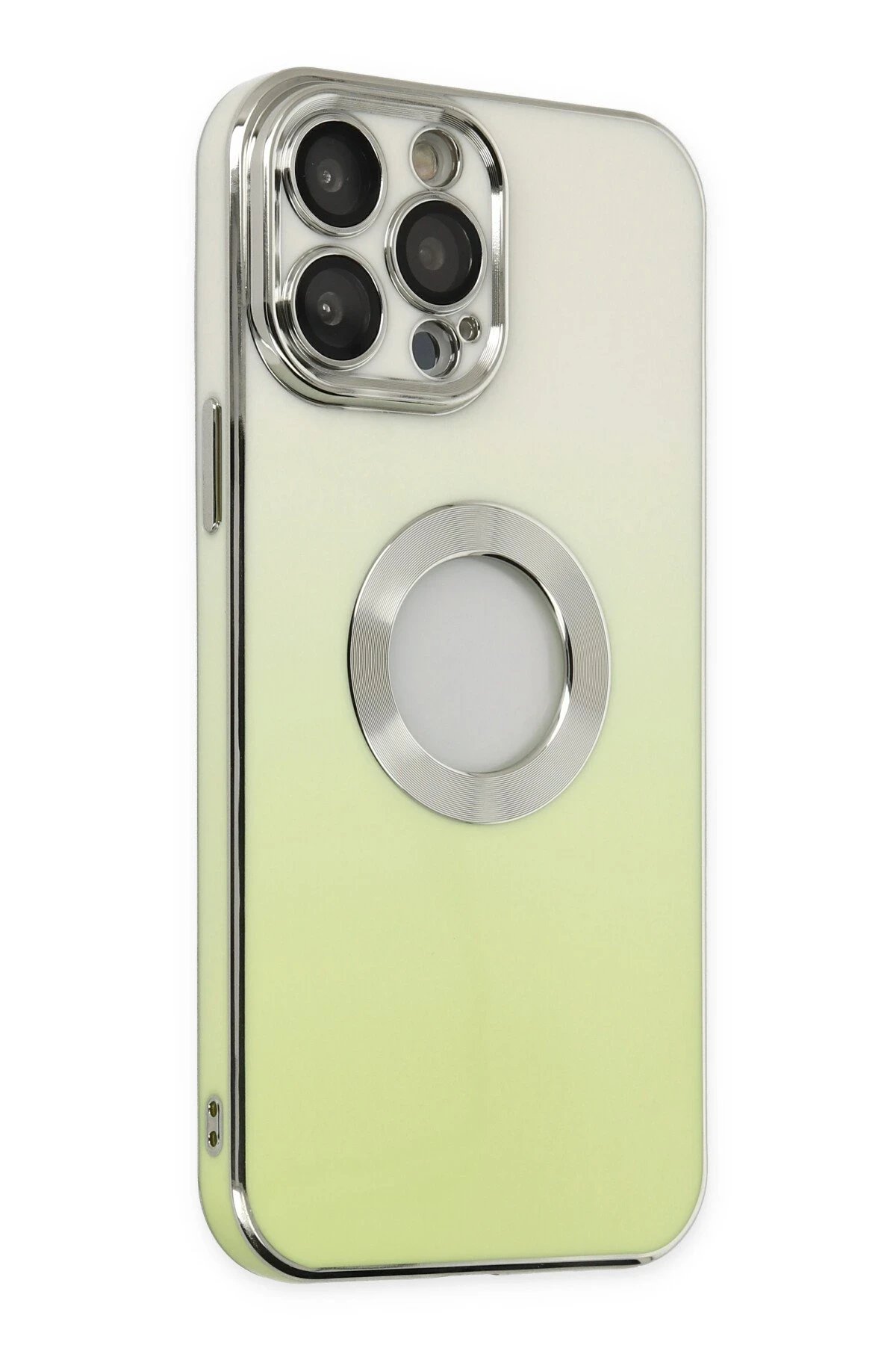 Newface iPhone 13 Pro Max Kılıf Best Silikon - Yeşil